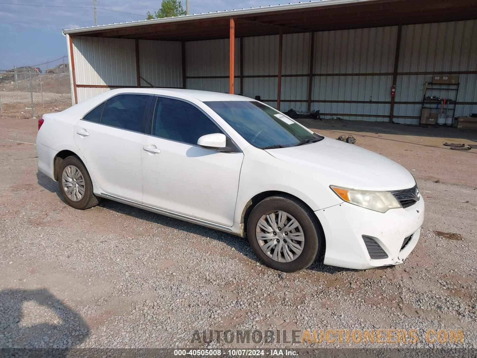 4T4BF1FK2CR195541 TOYOTA CAMRY 2012