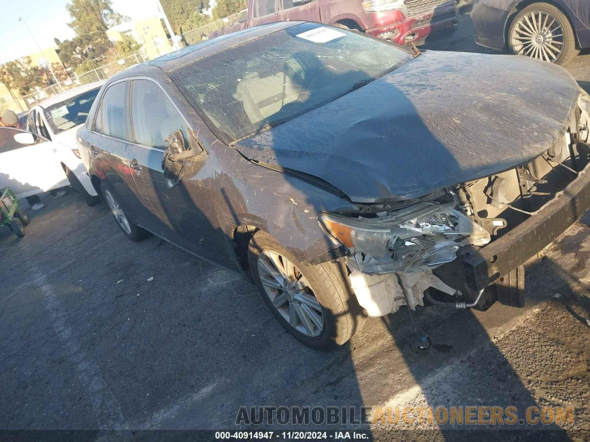 4T4BF1FK2CR258296 TOYOTA CAMRY 2012