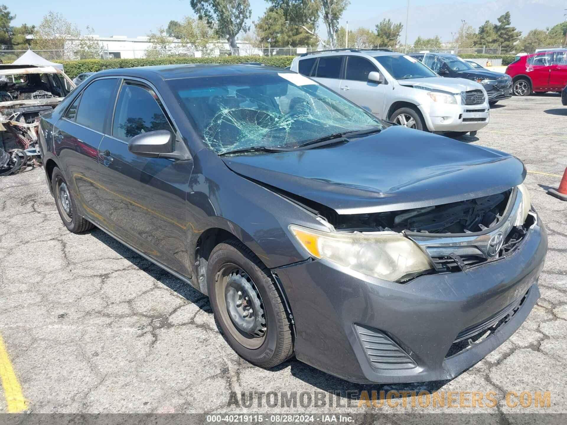 4T4BF1FK2CR272117 TOYOTA CAMRY 2012