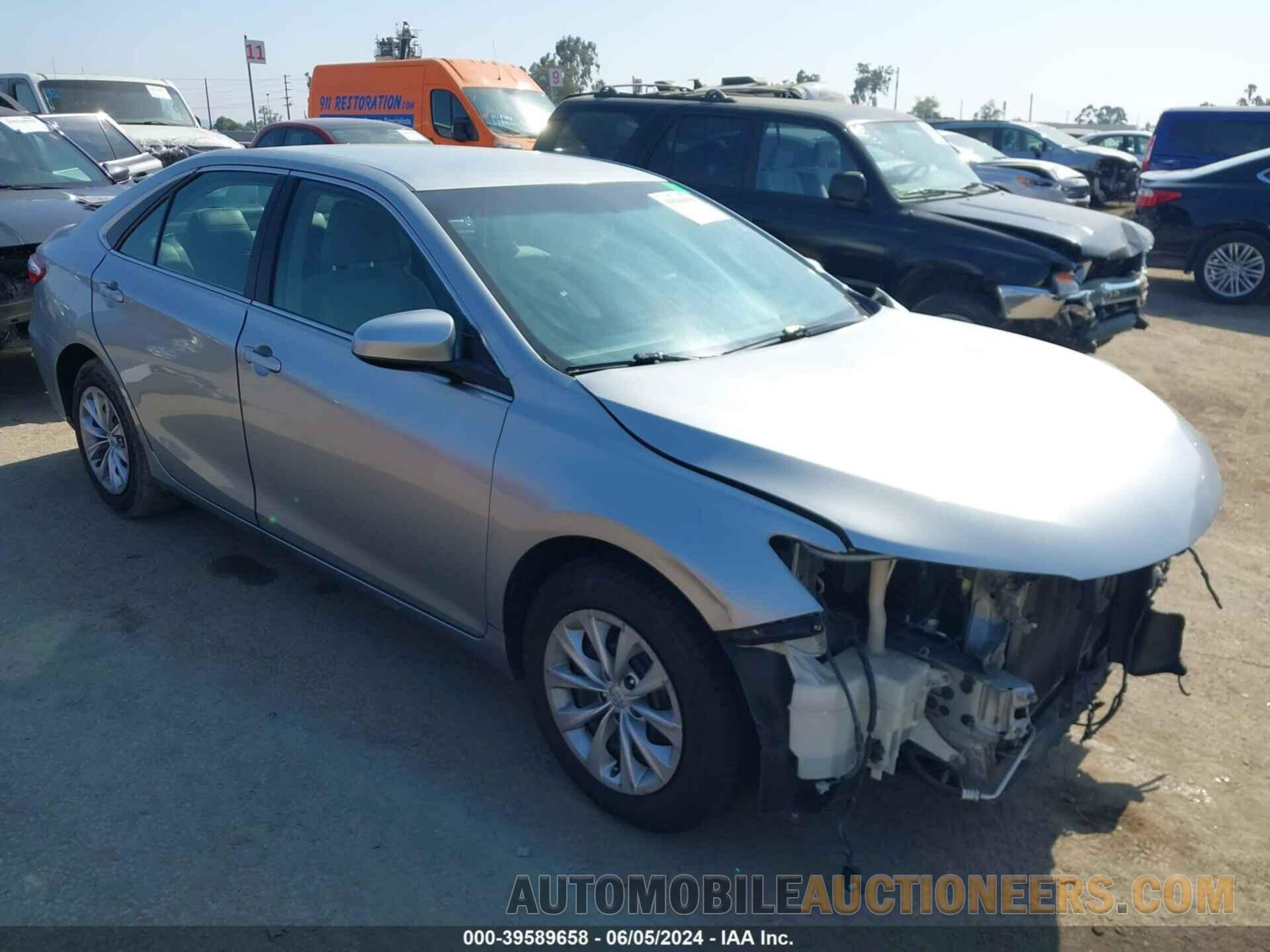 4T4BF1FK2FR459992 TOYOTA CAMRY 2015