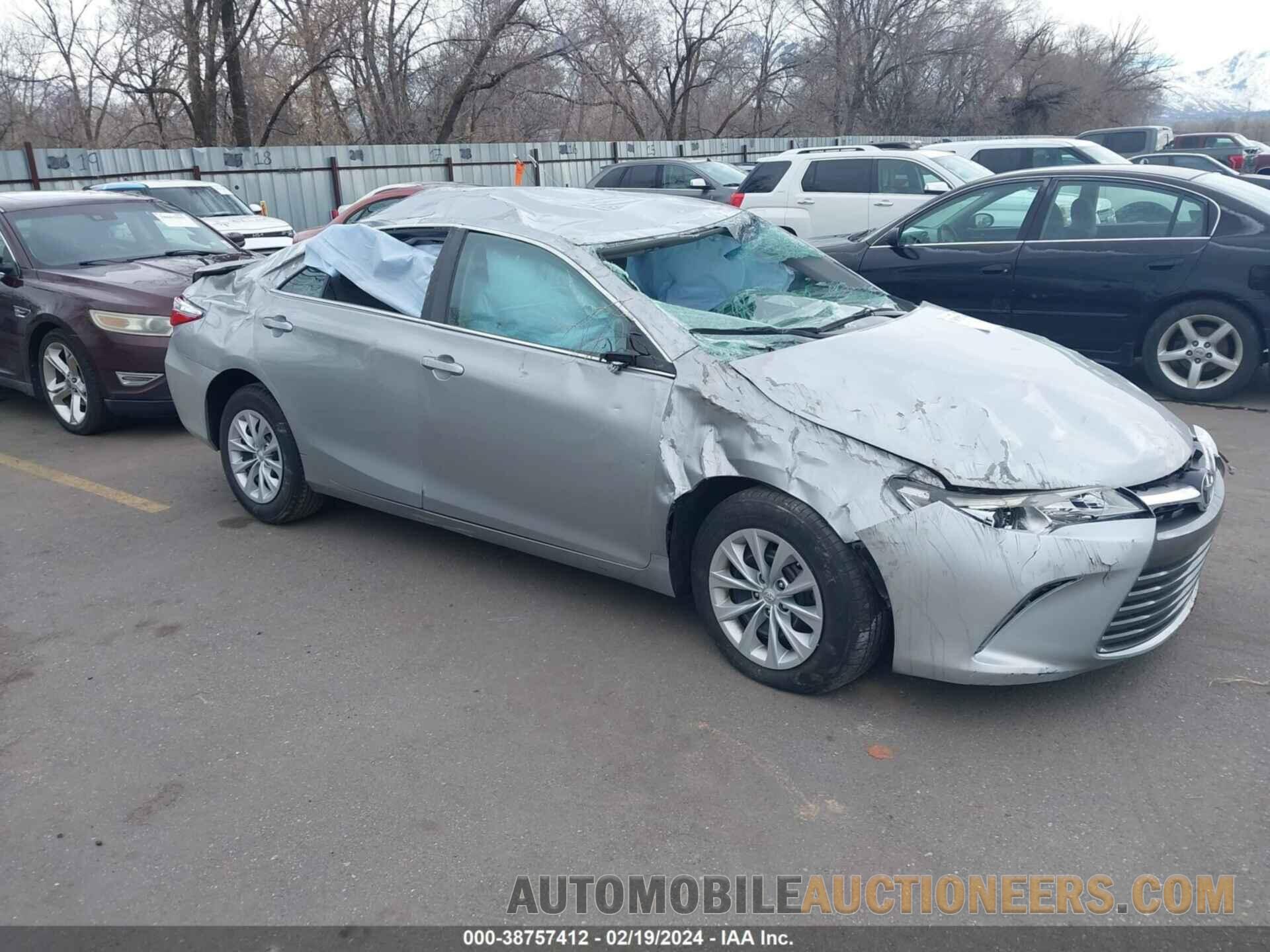 4T4BF1FK2FR487534 TOYOTA CAMRY 2015