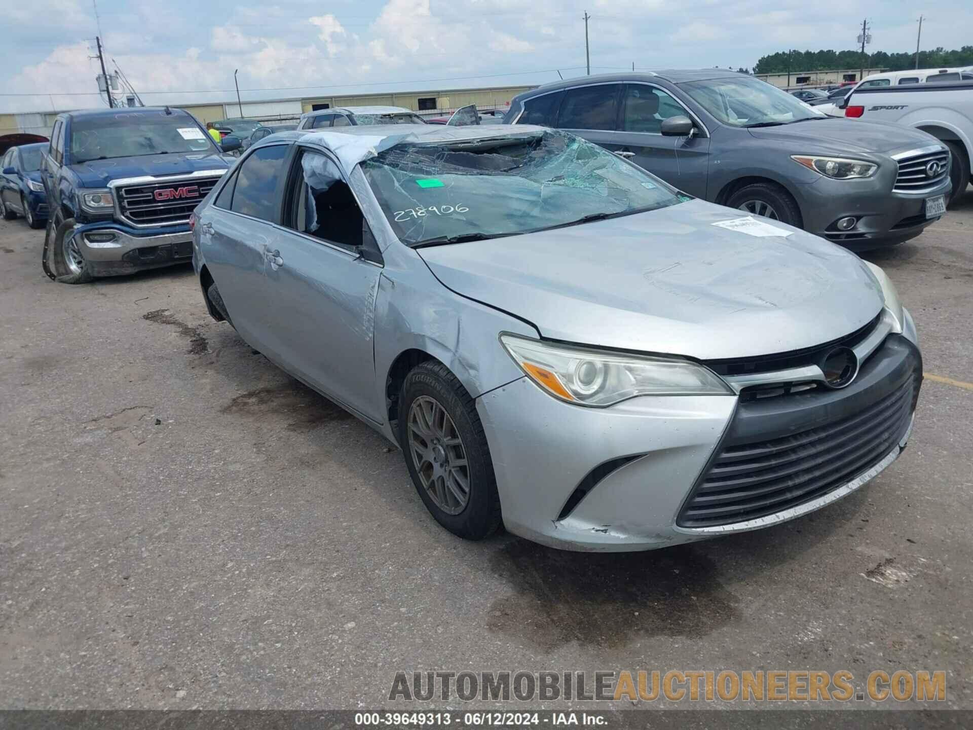 4T4BF1FK2FR508494 TOYOTA CAMRY 2015