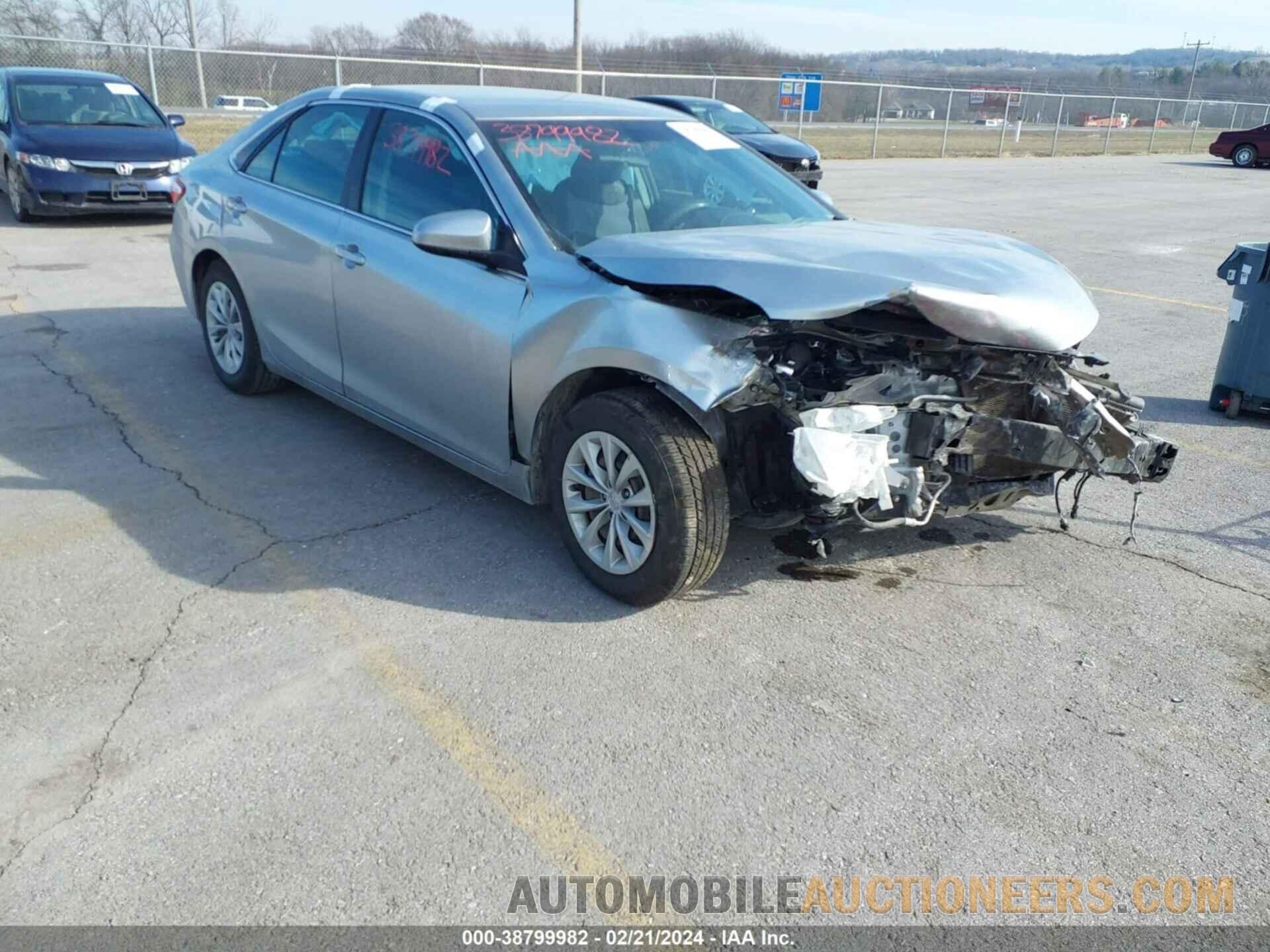 4T4BF1FK2FR509743 TOYOTA CAMRY 2015