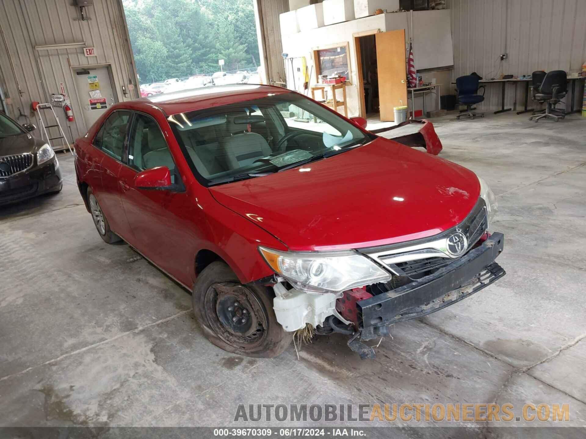 4T4BF1FK3CR189683 TOYOTA CAMRY 2012