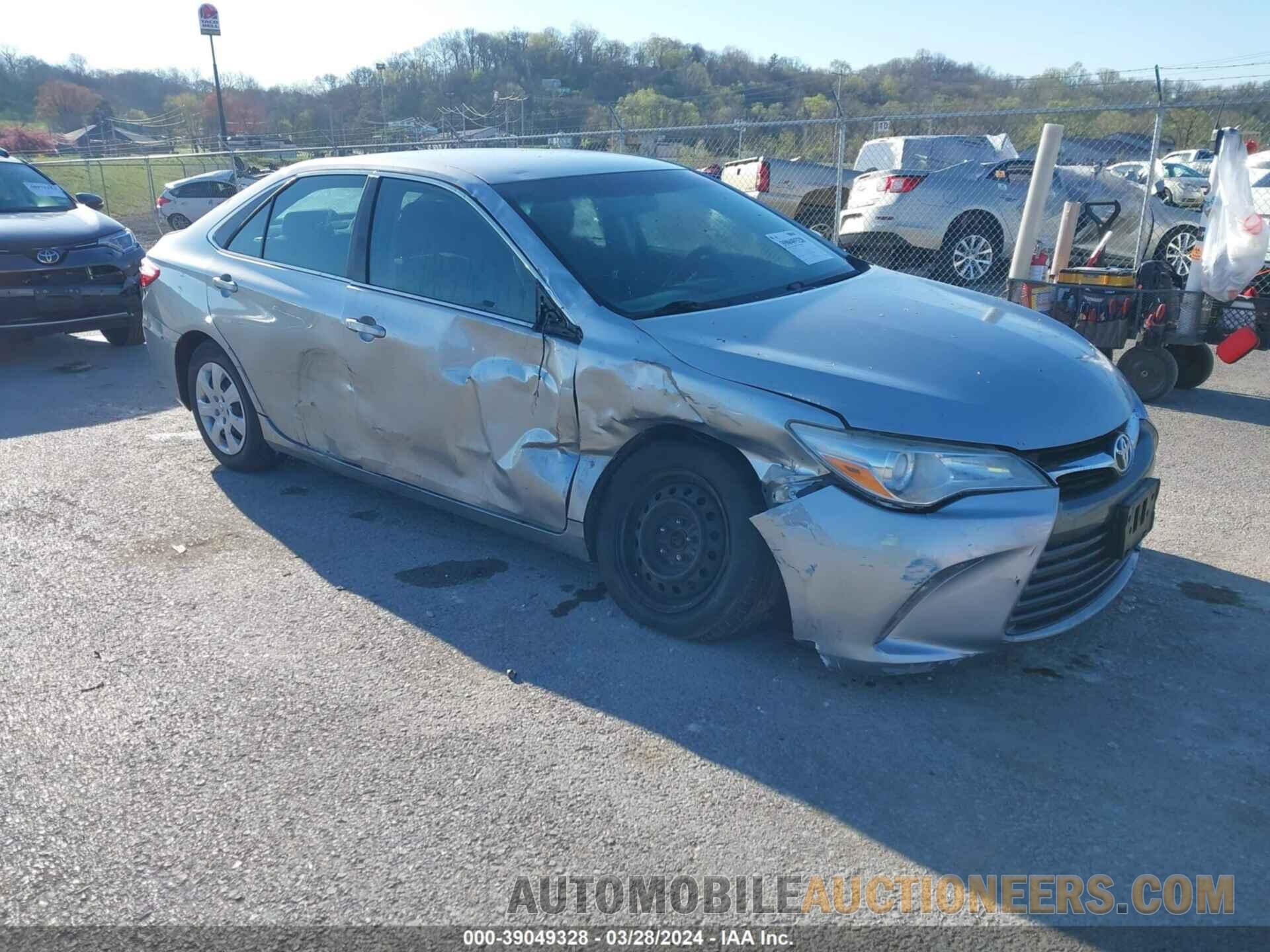 4T4BF1FK3FR456423 TOYOTA CAMRY 2015