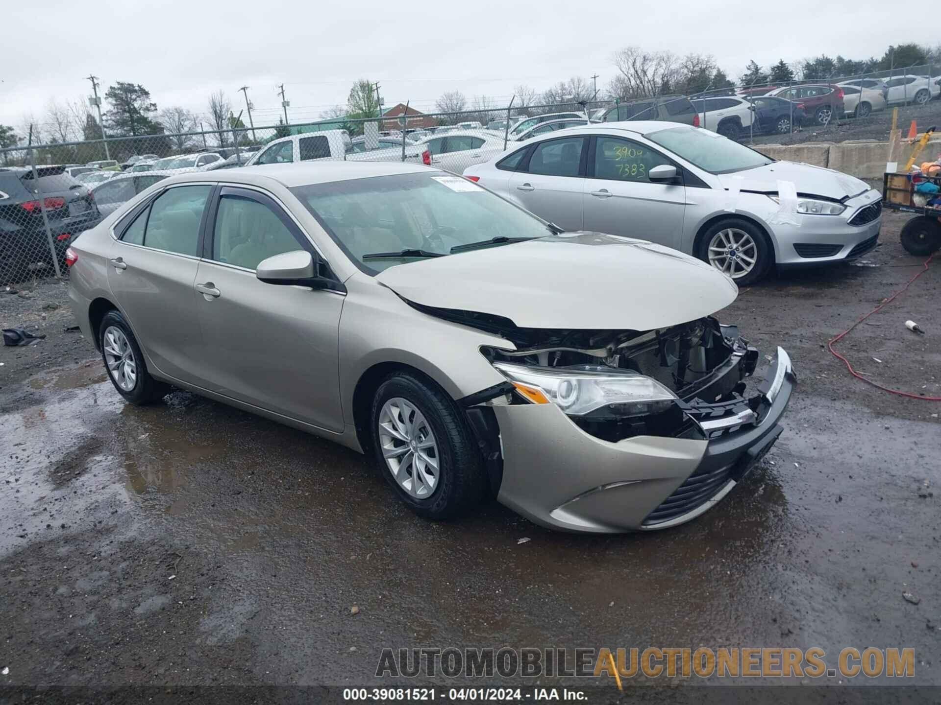 4T4BF1FK3FR462772 TOYOTA CAMRY 2015