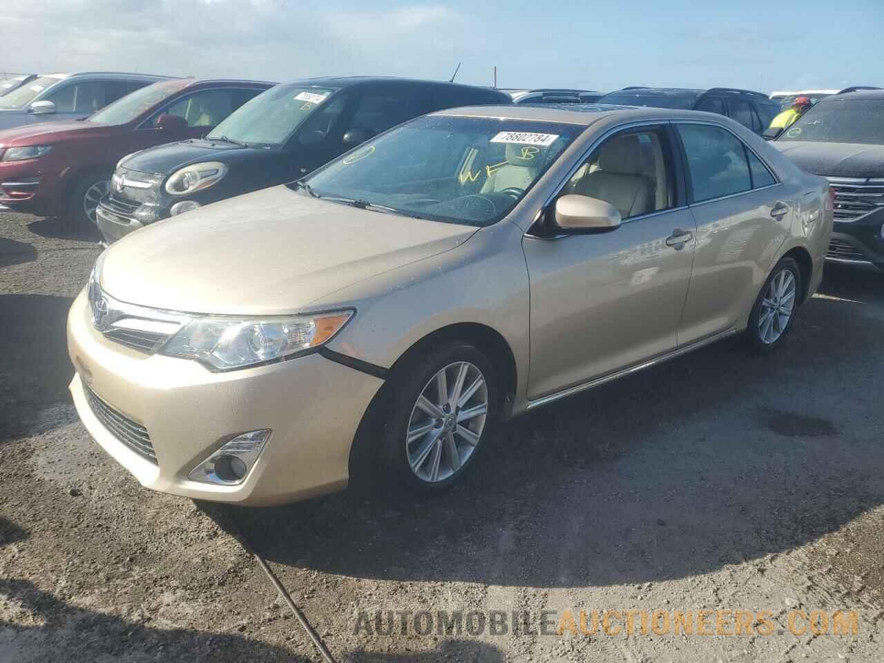 4T4BF1FK4CR159639 TOYOTA CAMRY 2012