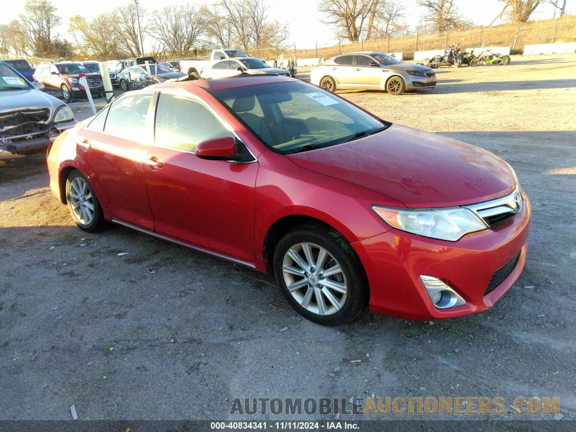 4T4BF1FK4CR177641 TOYOTA CAMRY 2012