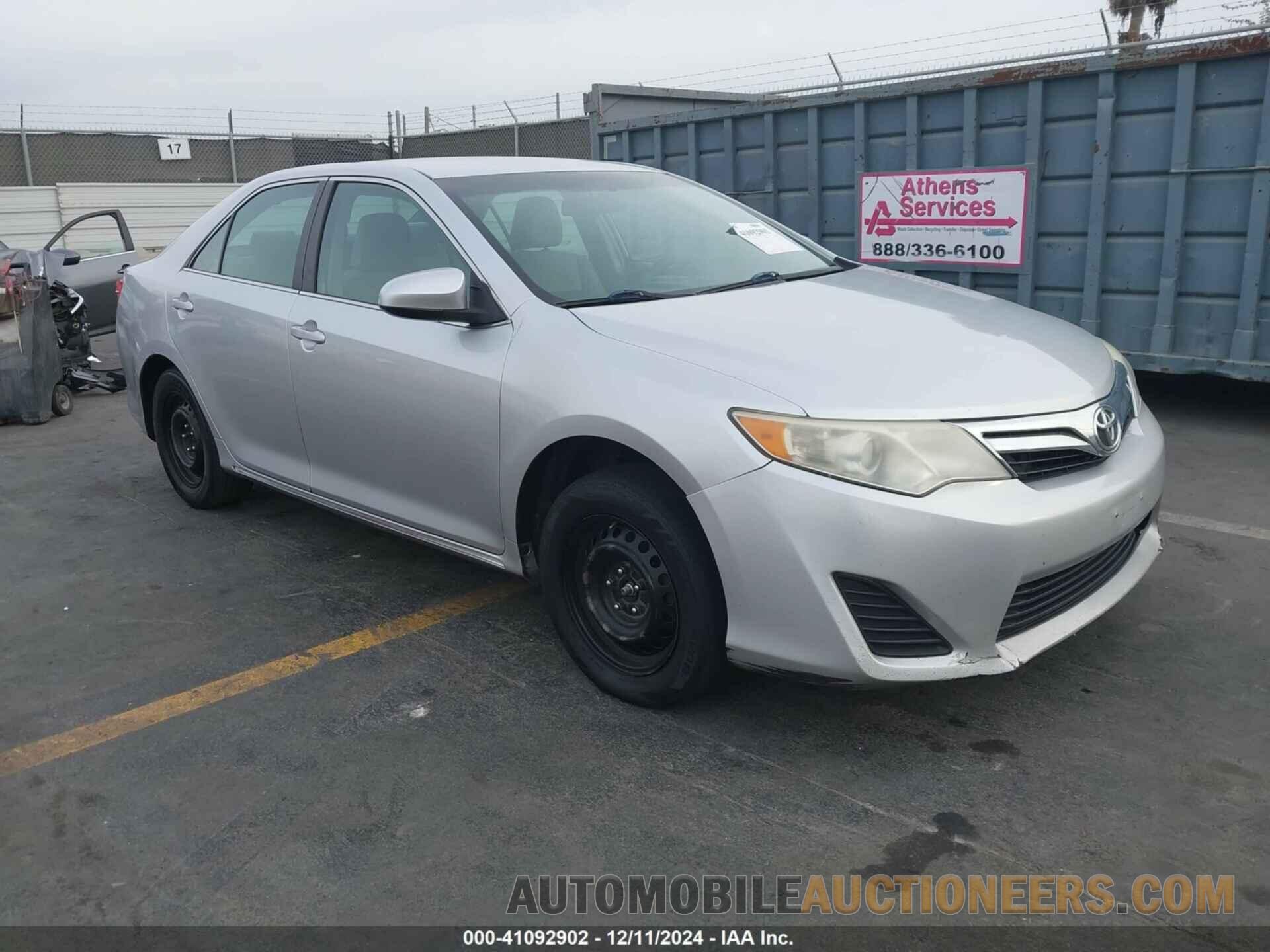 4T4BF1FK4CR239362 TOYOTA CAMRY 2012