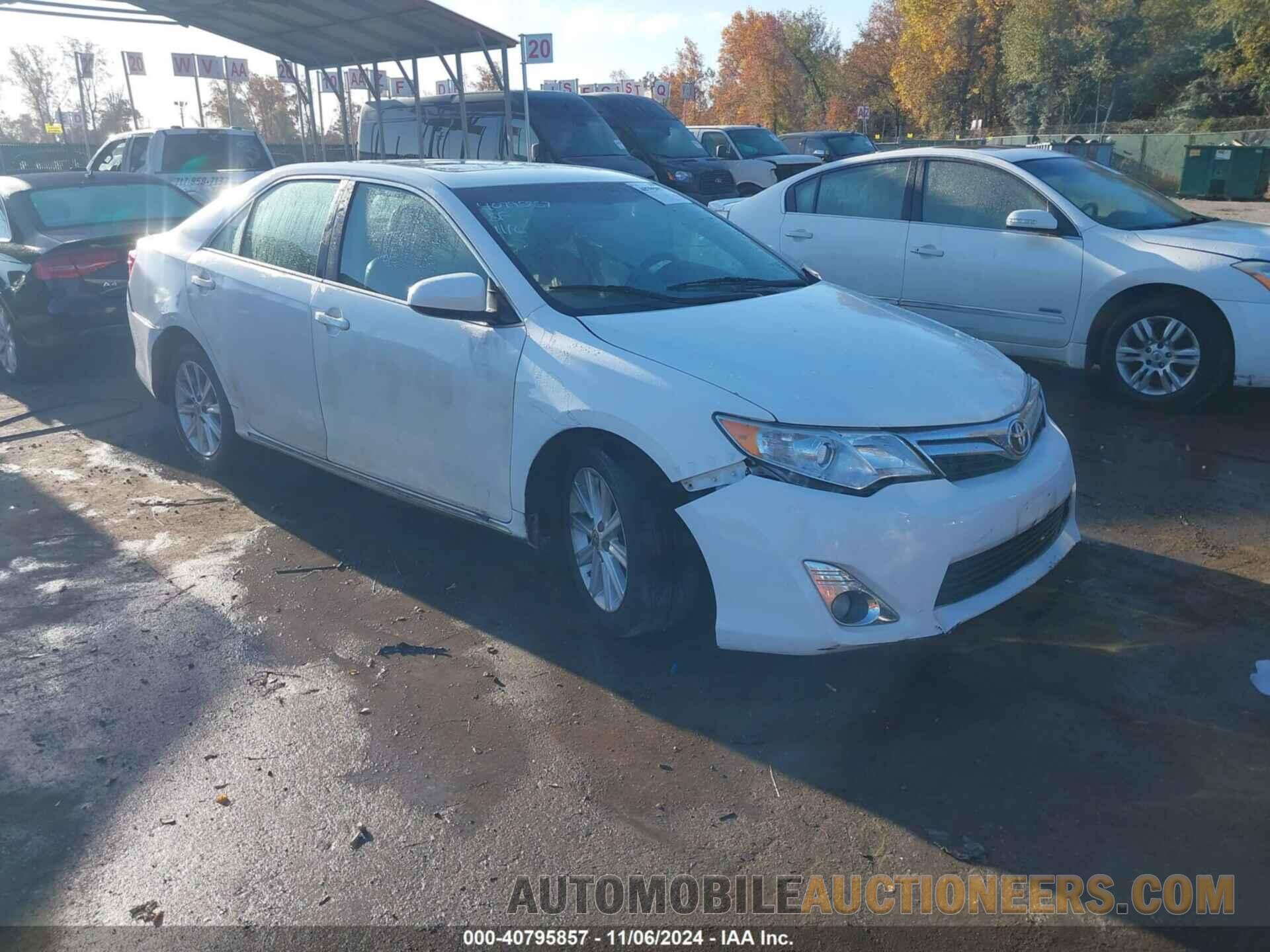 4T4BF1FK4CR271261 TOYOTA CAMRY 2012