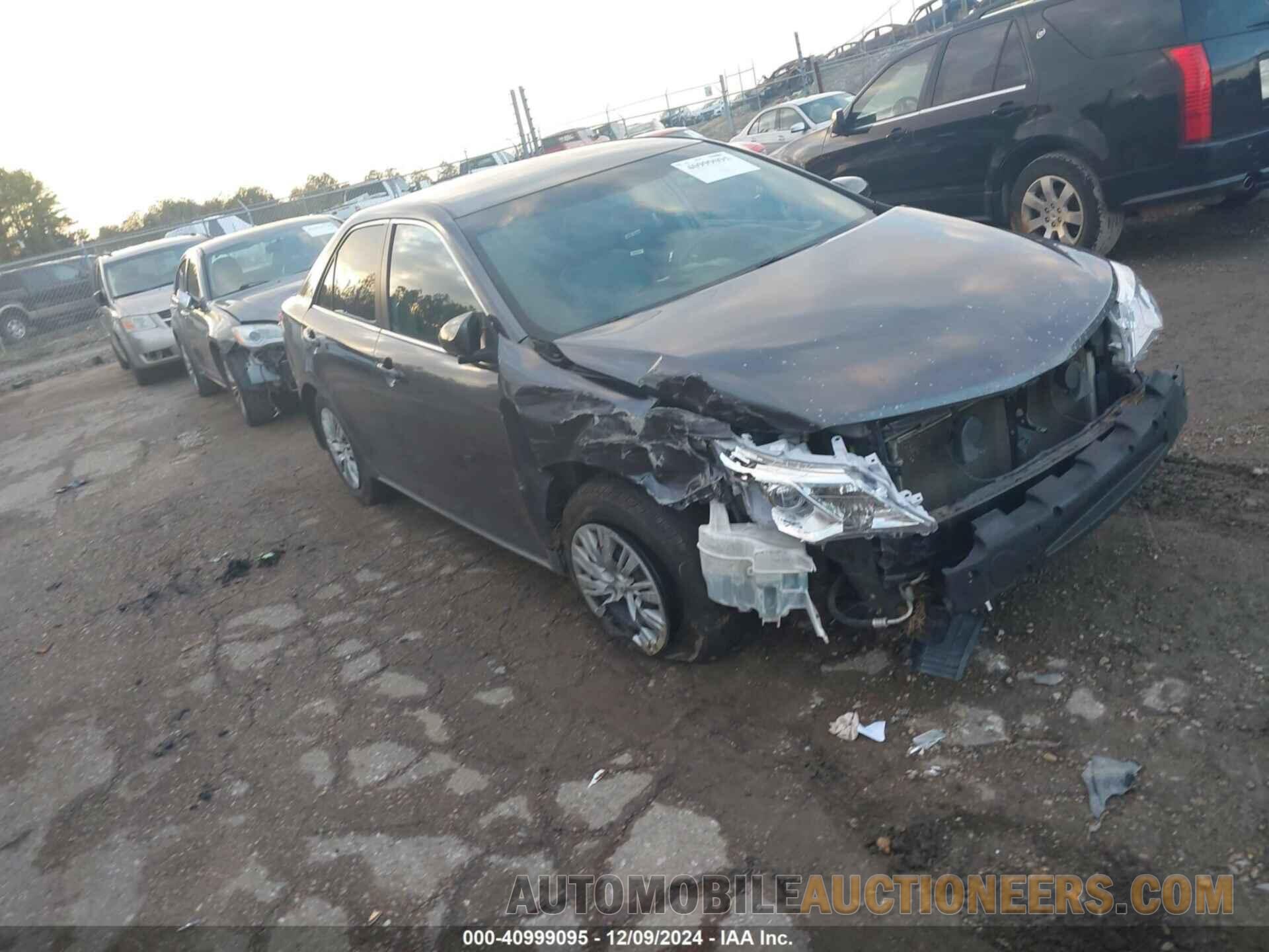 4T4BF1FK5CR168284 TOYOTA CAMRY 2012