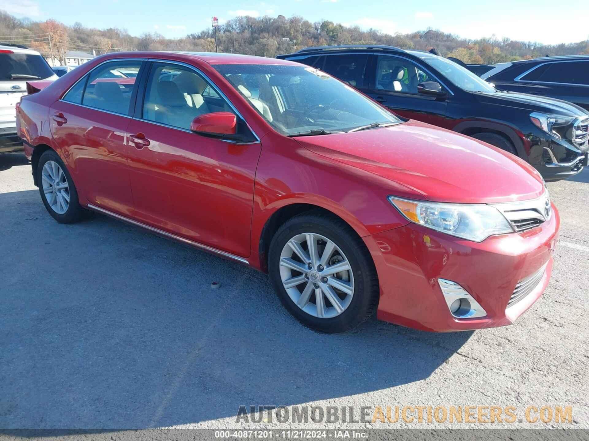 4T4BF1FK5CR182914 TOYOTA CAMRY 2012