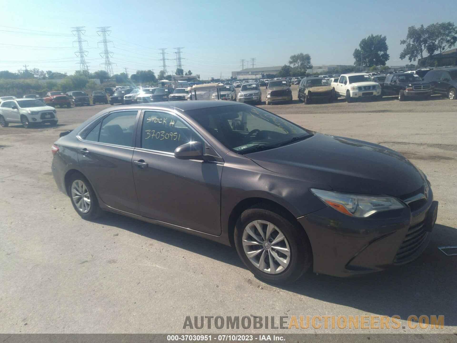 4T4BF1FK5GR523489 TOYOTA CAMRY 2016