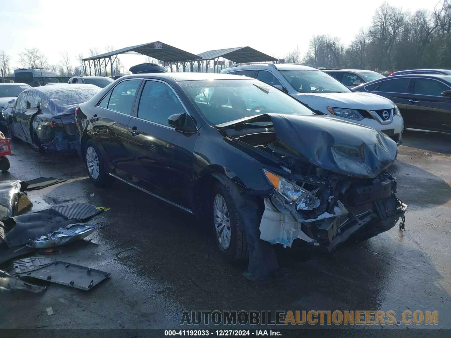 4T4BF1FK6CR230940 TOYOTA CAMRY 2012