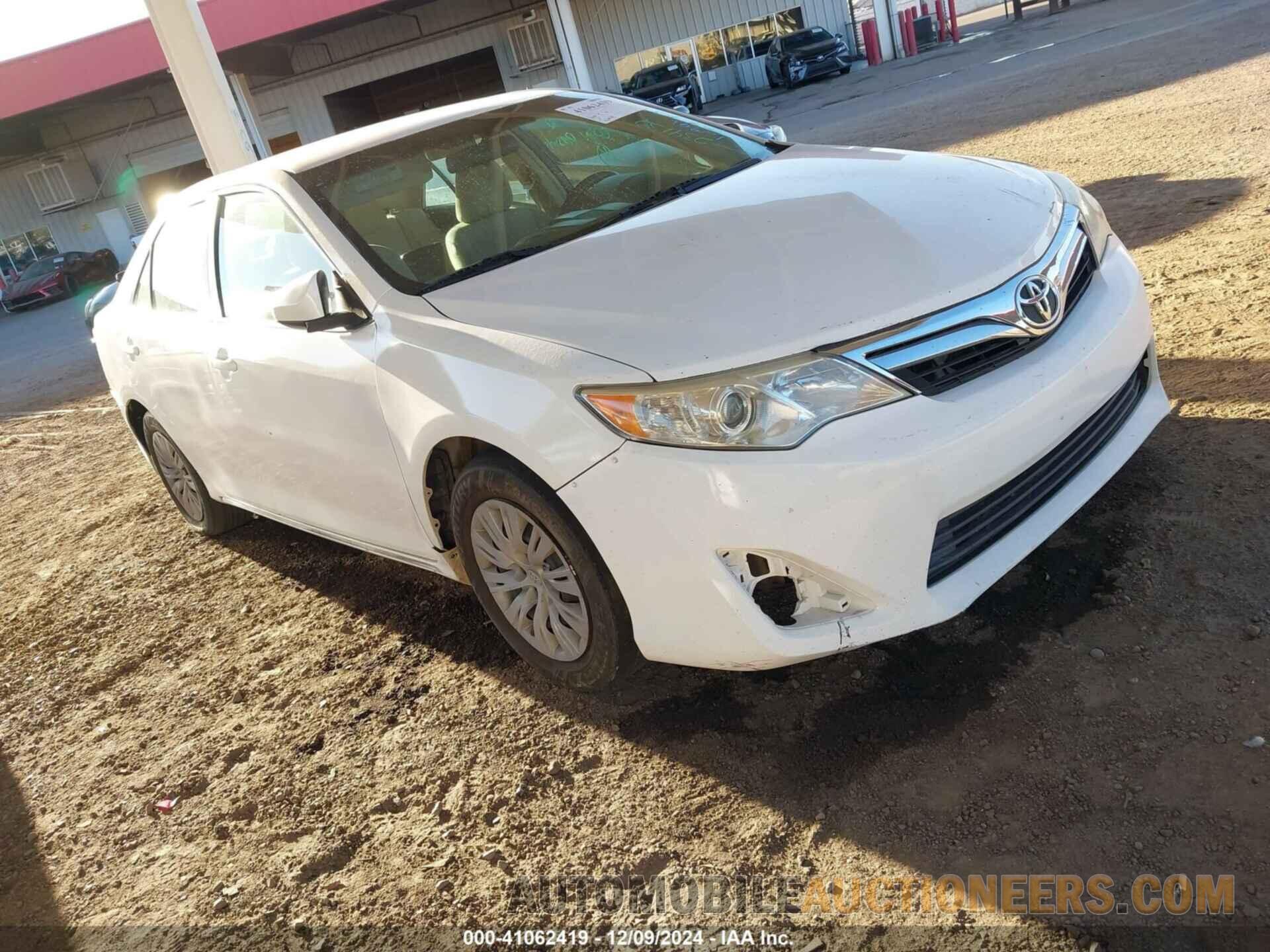 4T4BF1FK6CR234132 TOYOTA CAMRY 2012