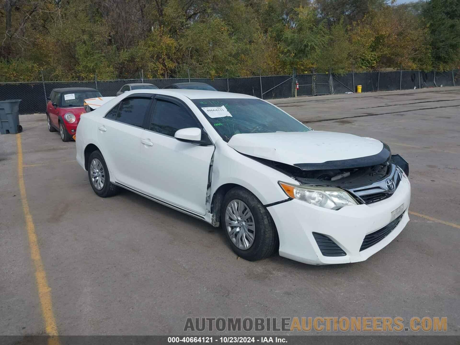 4T4BF1FK6CR245664 TOYOTA CAMRY 2012