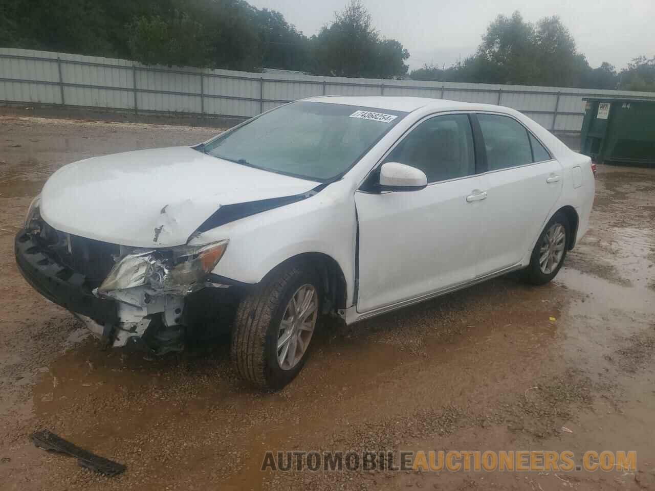 4T4BF1FK6CR248614 TOYOTA CAMRY 2012