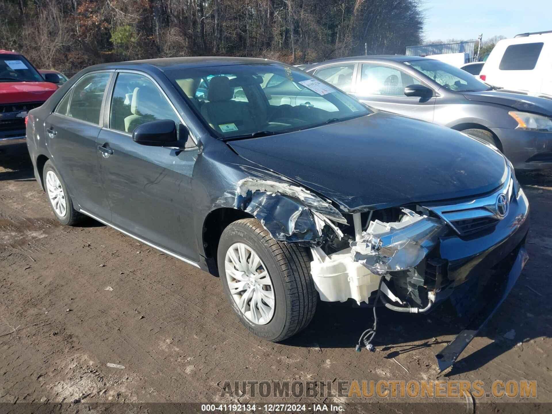 4T4BF1FK7CR184678 TOYOTA CAMRY 2012