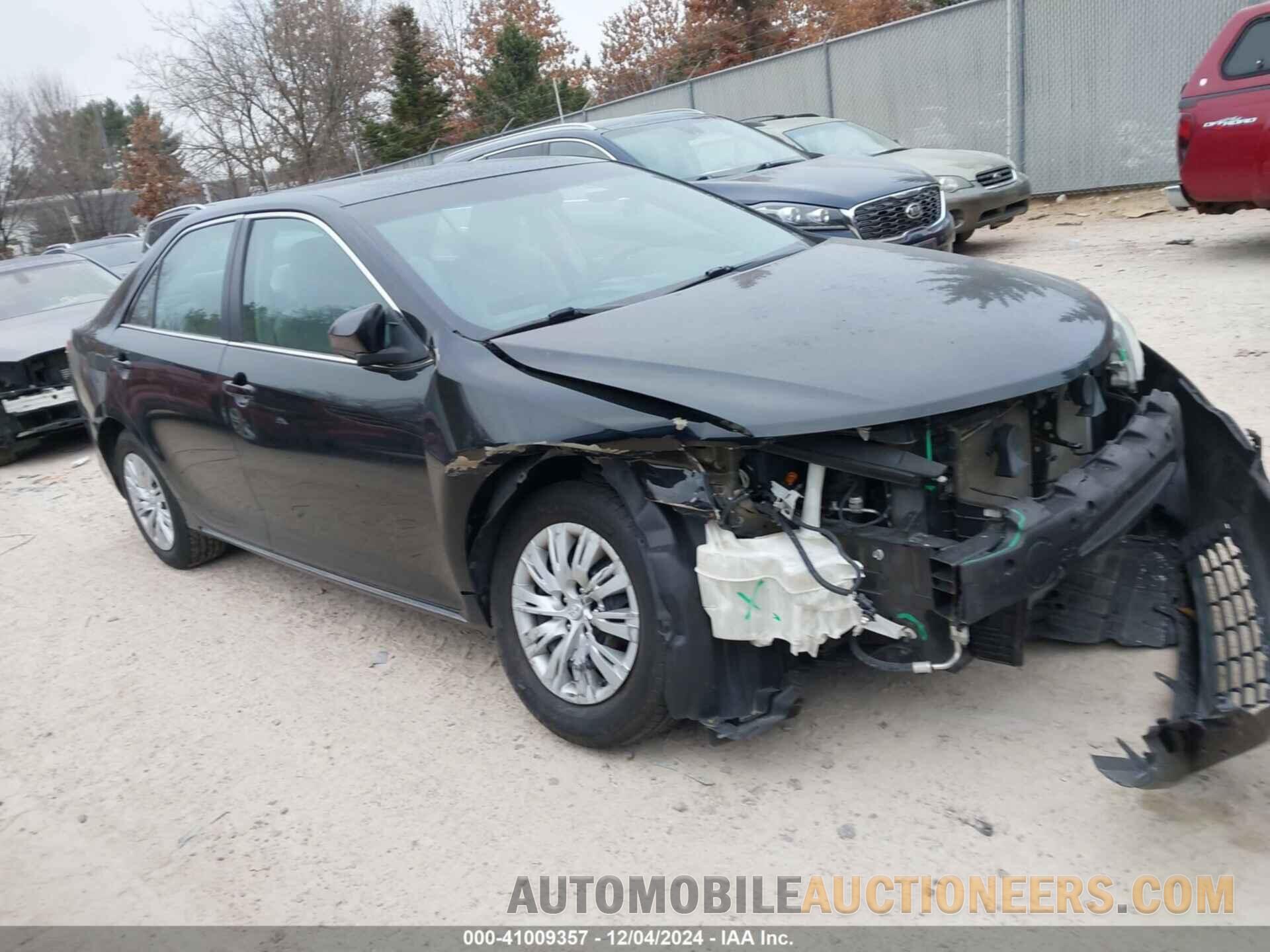 4T4BF1FK7CR203584 TOYOTA CAMRY 2012