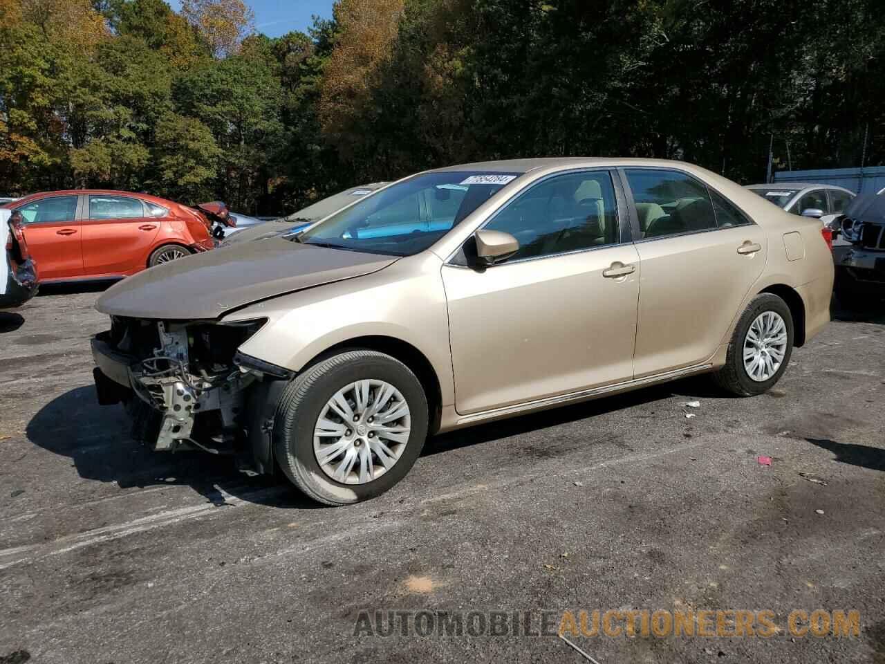 4T4BF1FK7CR208865 TOYOTA CAMRY 2012