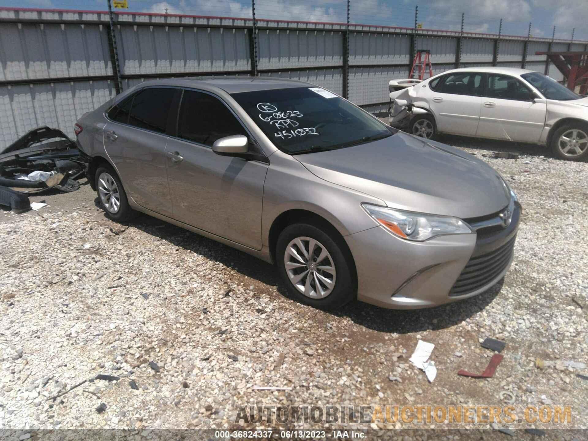 4T4BF1FK7FR451032 TOYOTA CAMRY 2015