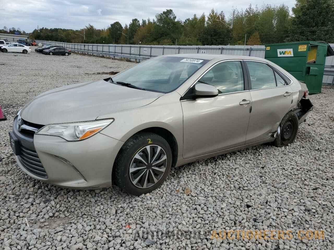 4T4BF1FK7FR495211 TOYOTA CAMRY 2015