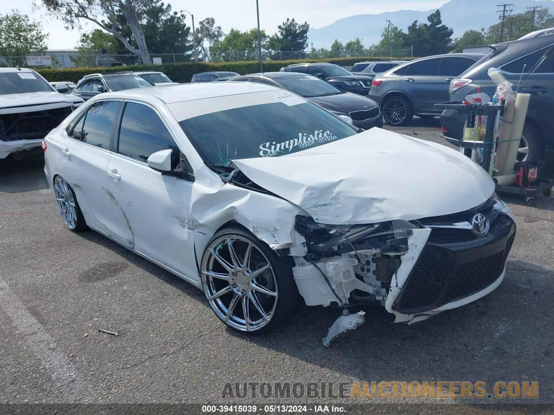 4T4BF1FK7GR580826 TOYOTA CAMRY 2016