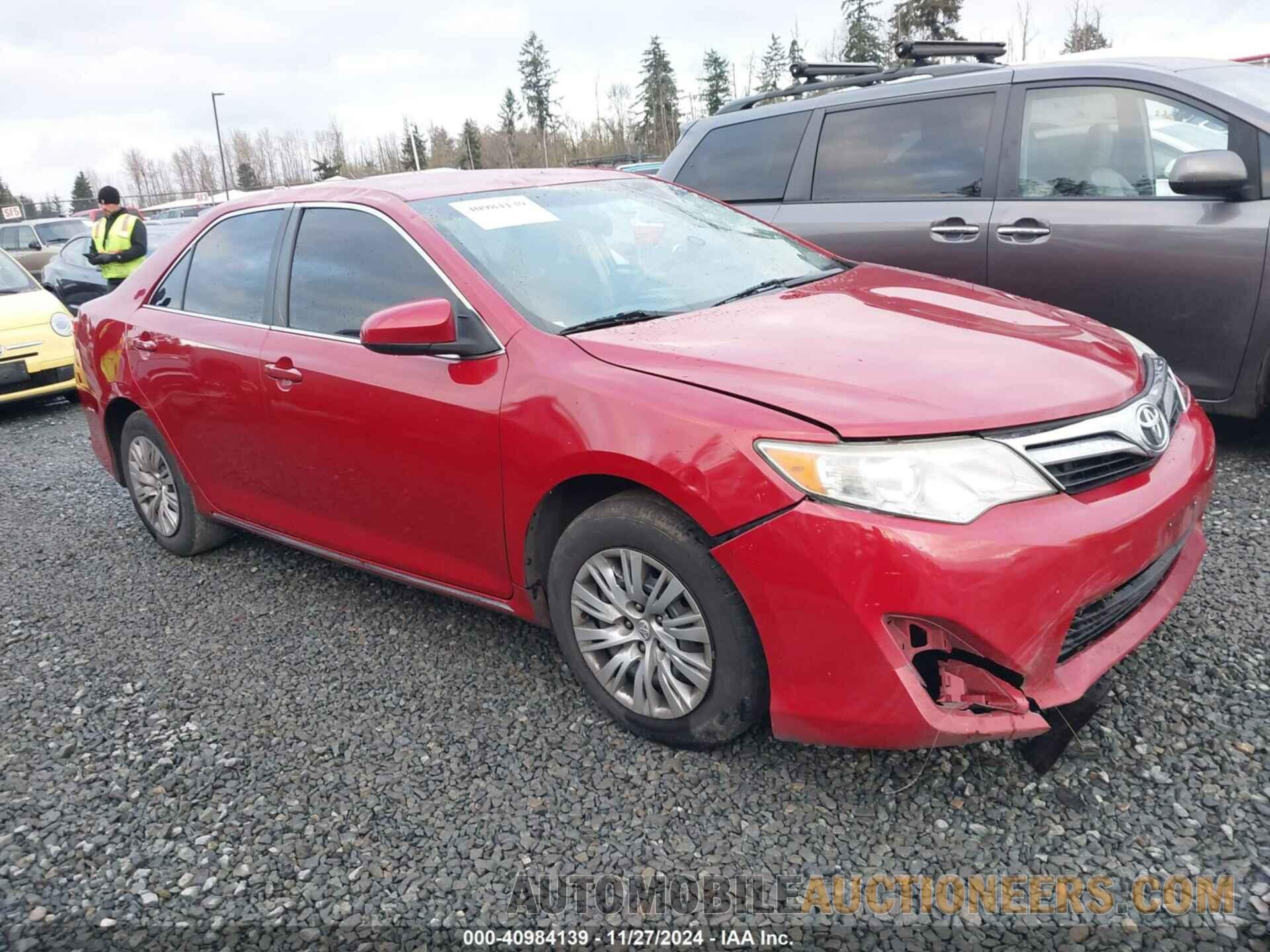 4T4BF1FK8DR303906 TOYOTA CAMRY 2013