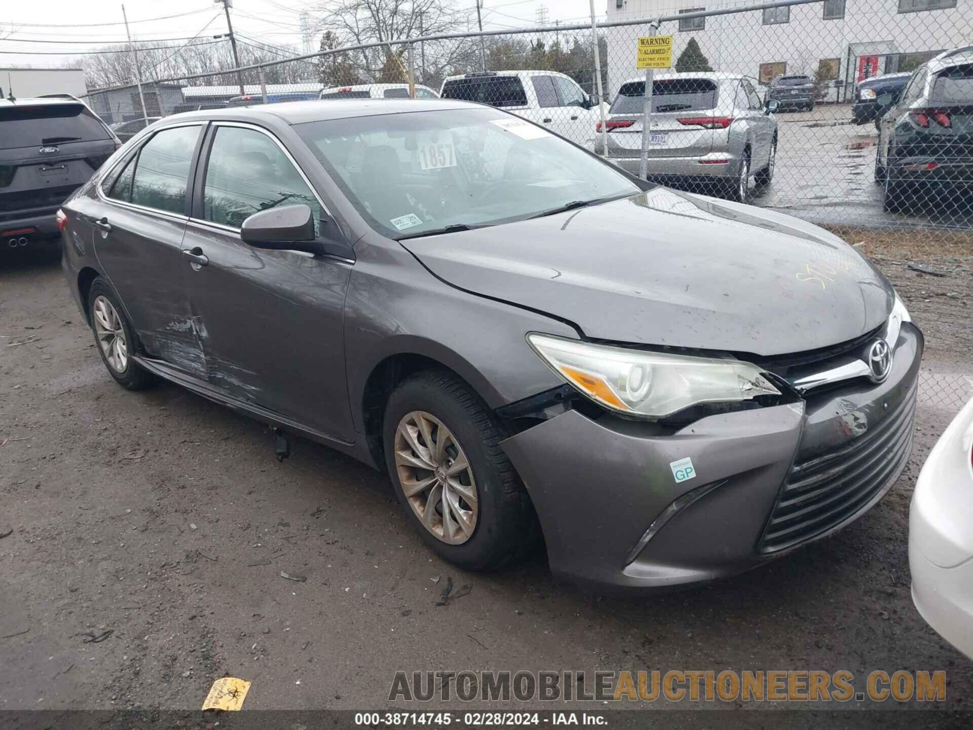 4T4BF1FK8FR498943 TOYOTA CAMRY 2015