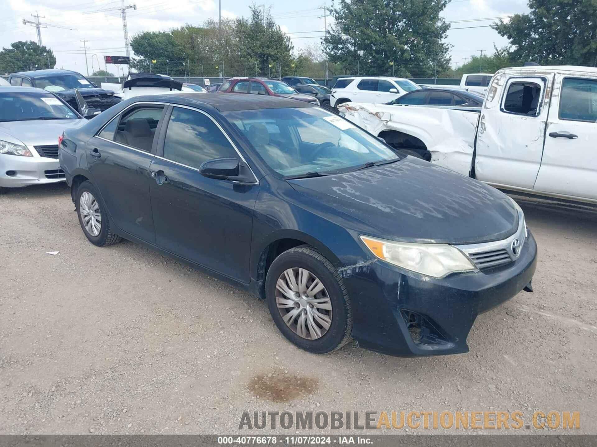 4T4BF1FK9CR216465 TOYOTA CAMRY 2012