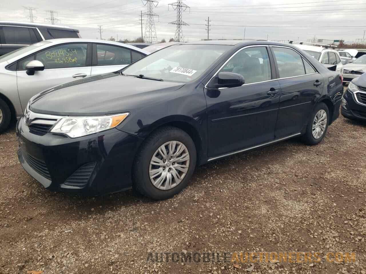 4T4BF1FK9CR218474 TOYOTA CAMRY 2012