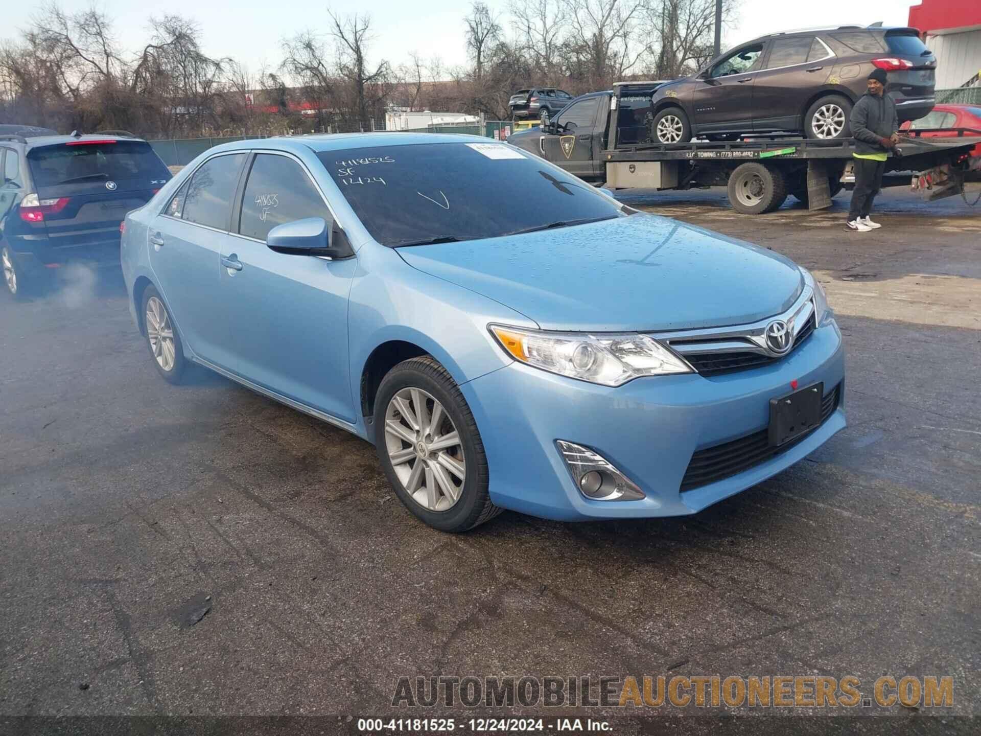 4T4BF1FK9CR244606 TOYOTA CAMRY 2012