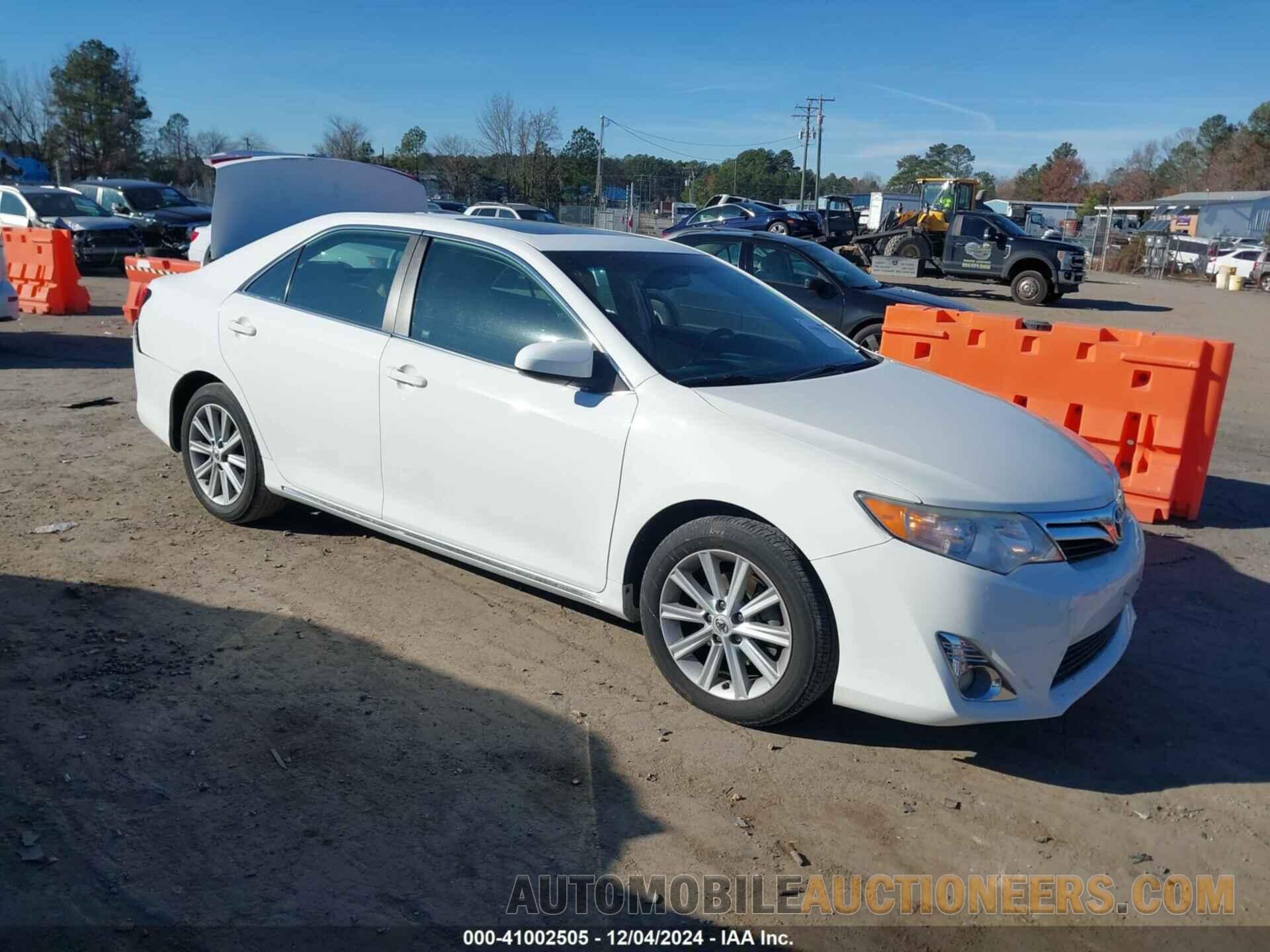 4T4BF1FK9CR247425 TOYOTA CAMRY 2012