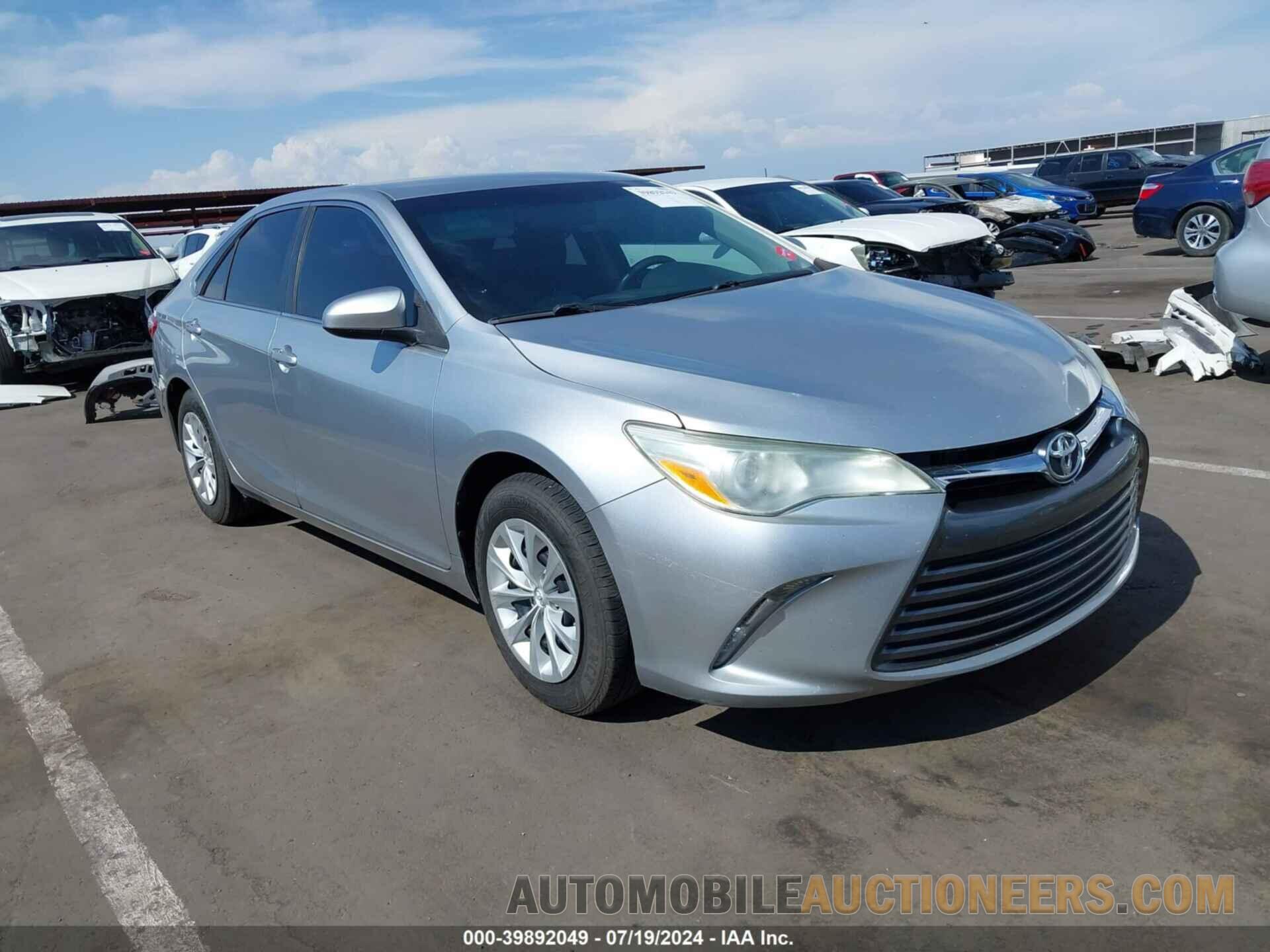 4T4BF1FK9FR503454 TOYOTA CAMRY 2015