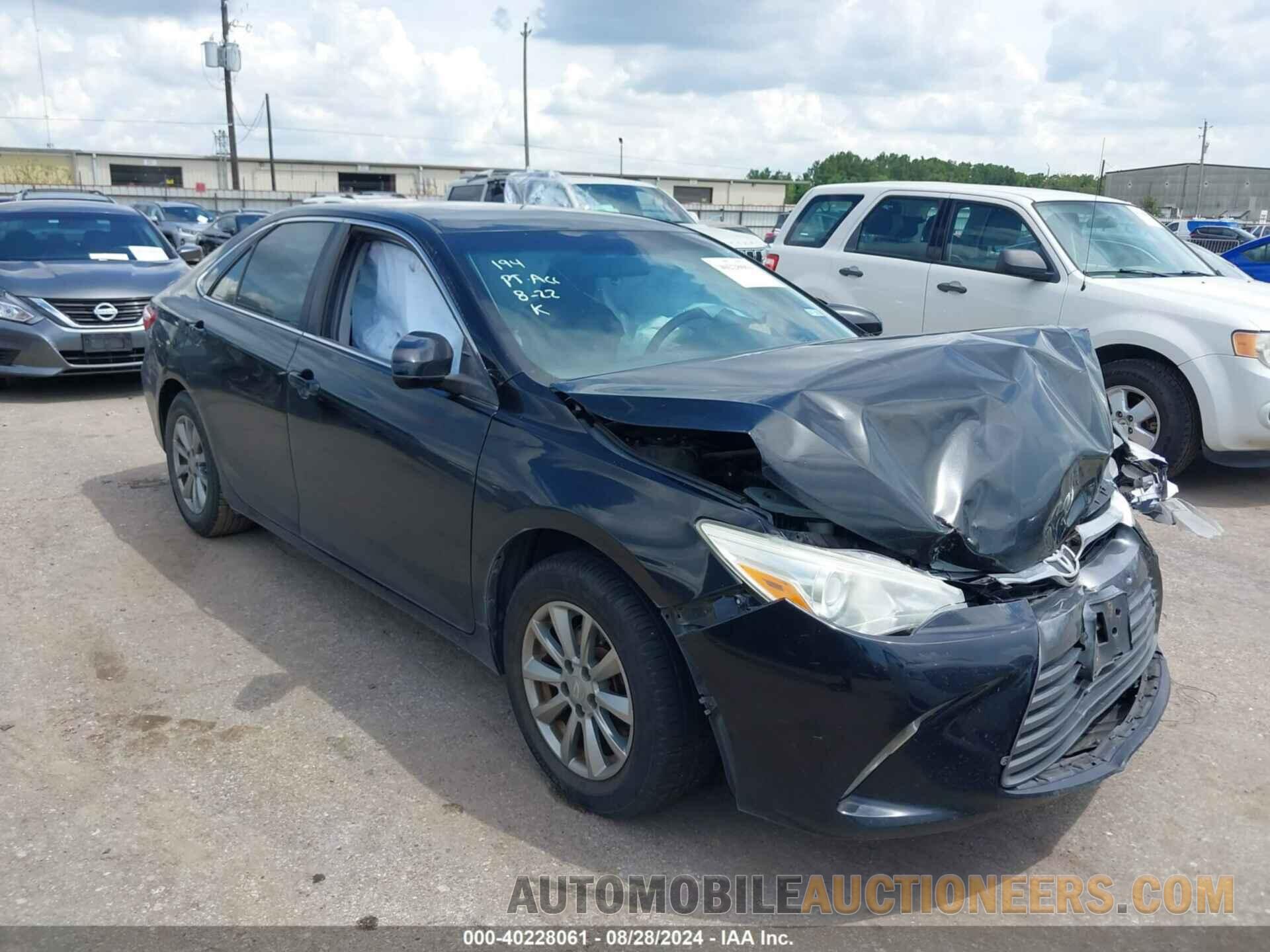 4T4BF1FK9FR505043 TOYOTA CAMRY 2015