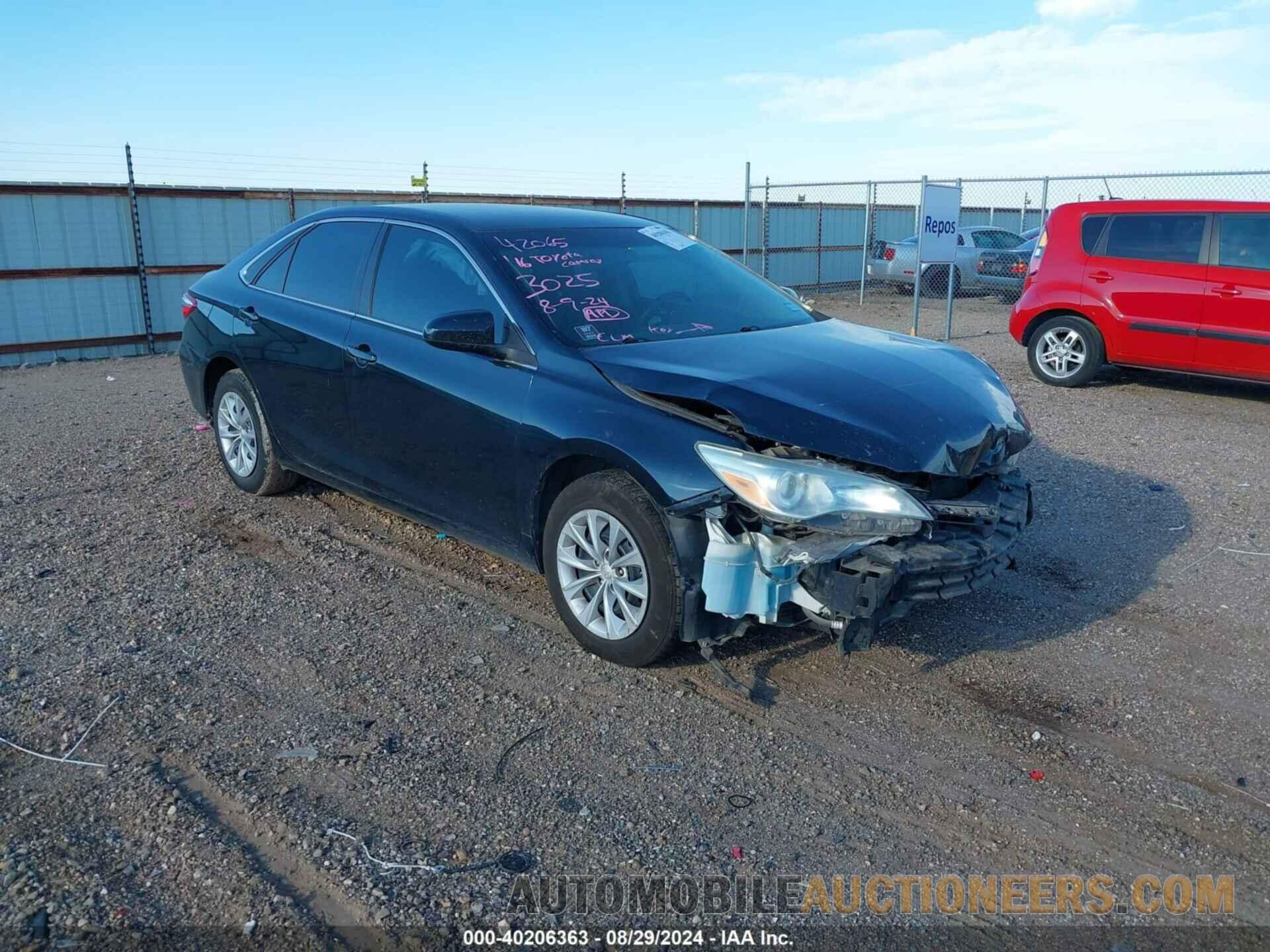 4T4BF1FK9GR563025 TOYOTA CAMRY 2016