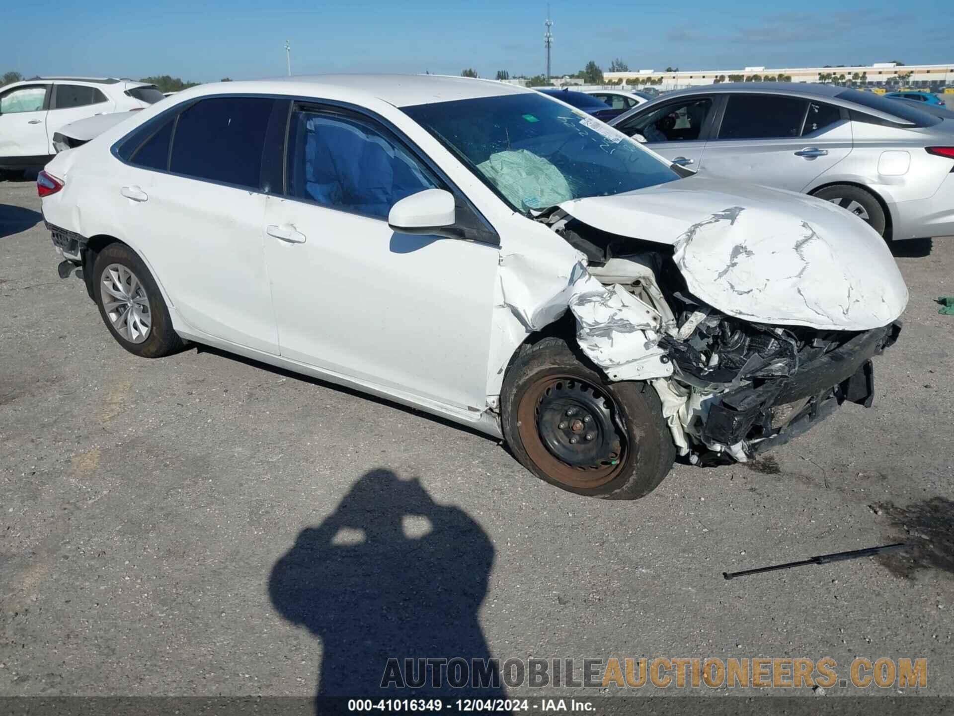 4T4BF1FKXFR459271 TOYOTA CAMRY 2015