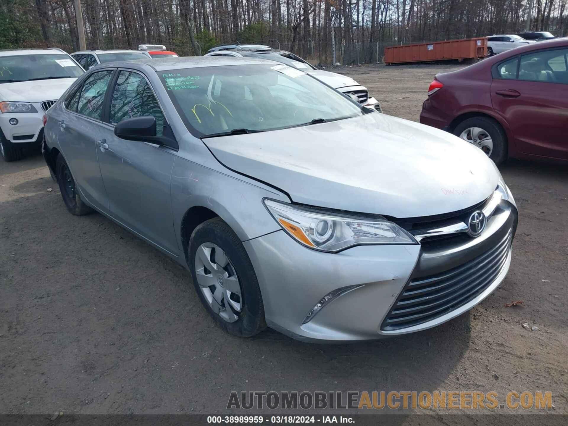 4T4BF1FKXGR536304 TOYOTA CAMRY 2016