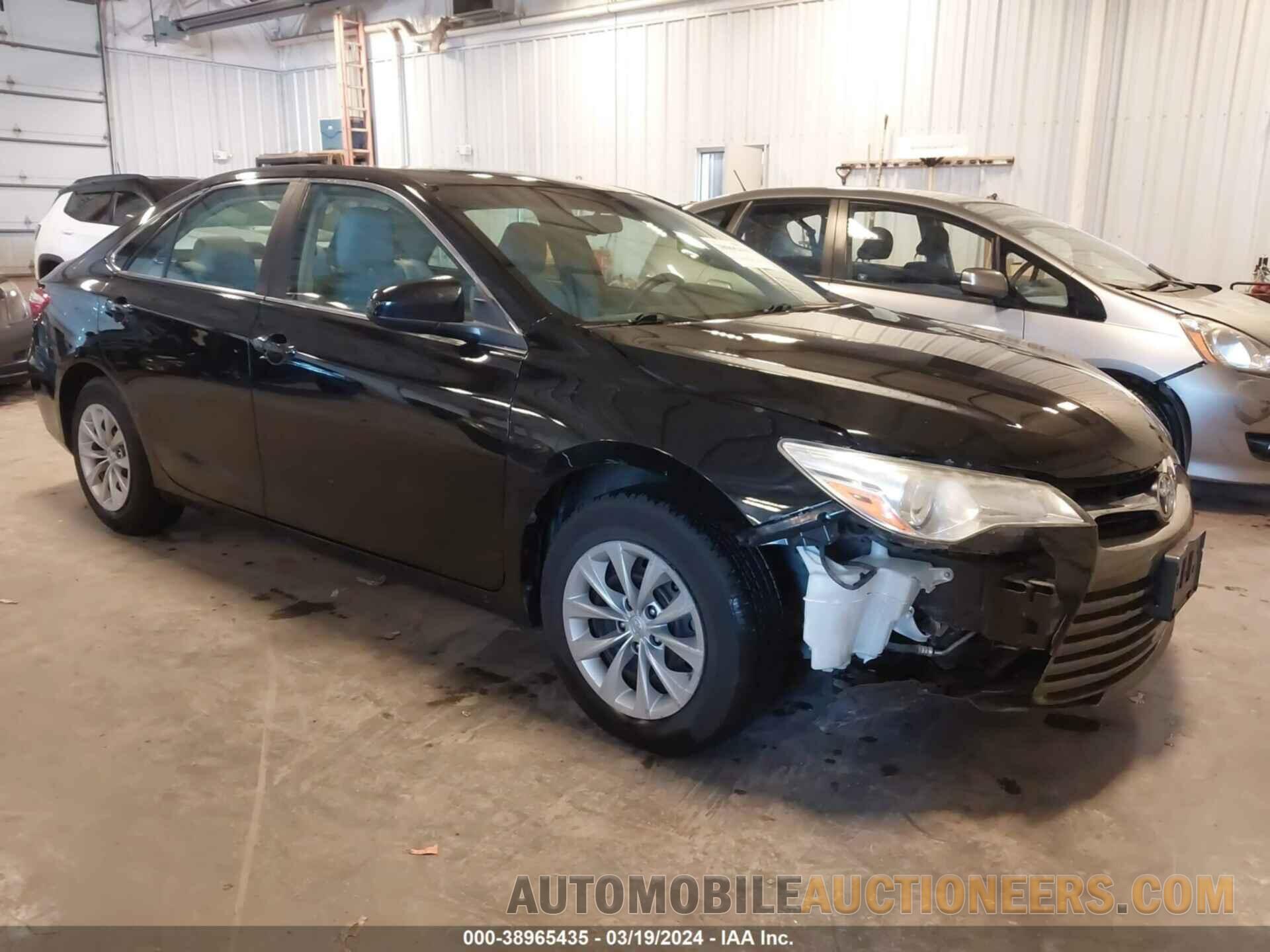 4T4BF1FKXGR543396 TOYOTA CAMRY 2016