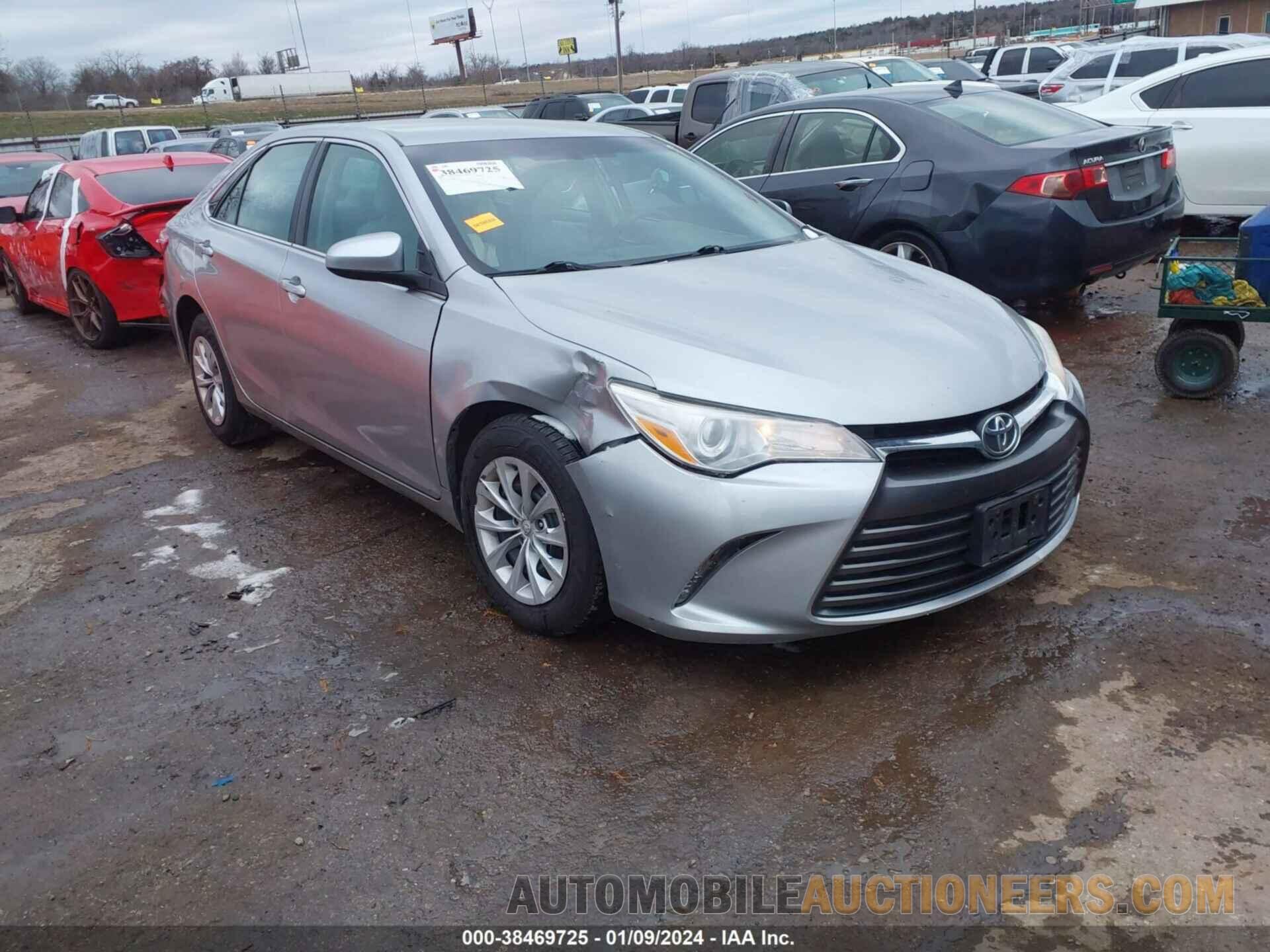 4T4BF1FKXGR545567 TOYOTA CAMRY 2016