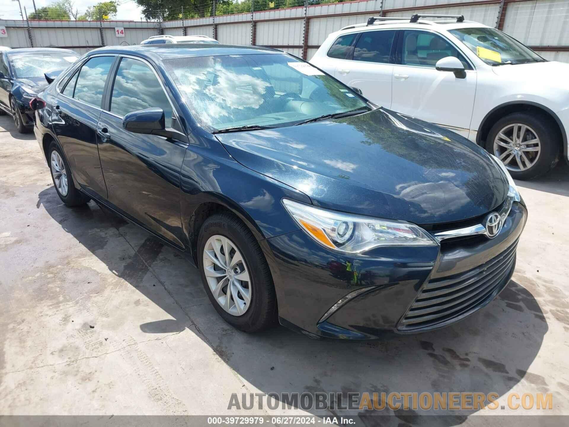 4T4BF1FKXGR565544 TOYOTA CAMRY 2016