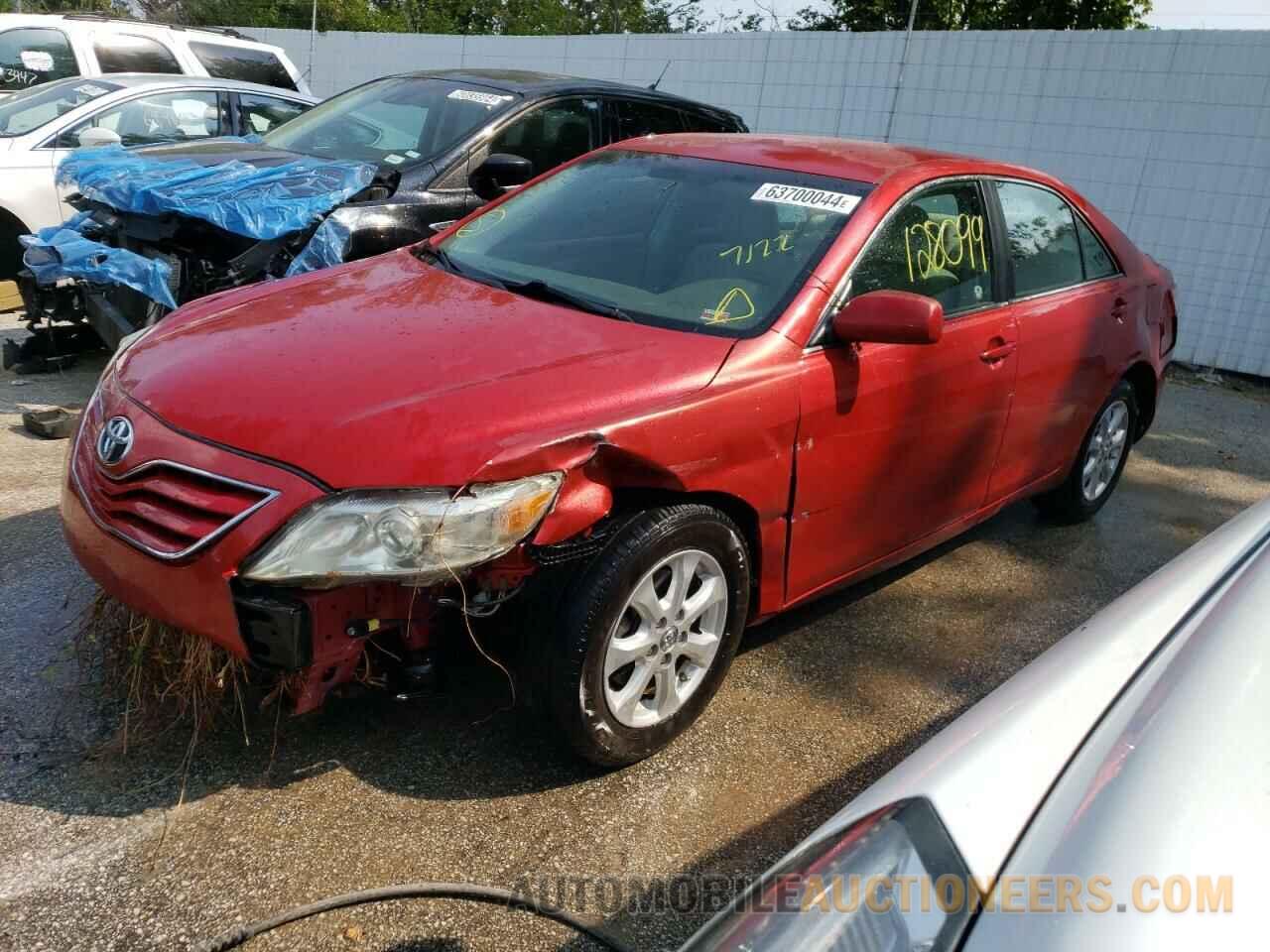 4T4BF3EKXBR153436 TOYOTA CAMRY 2011