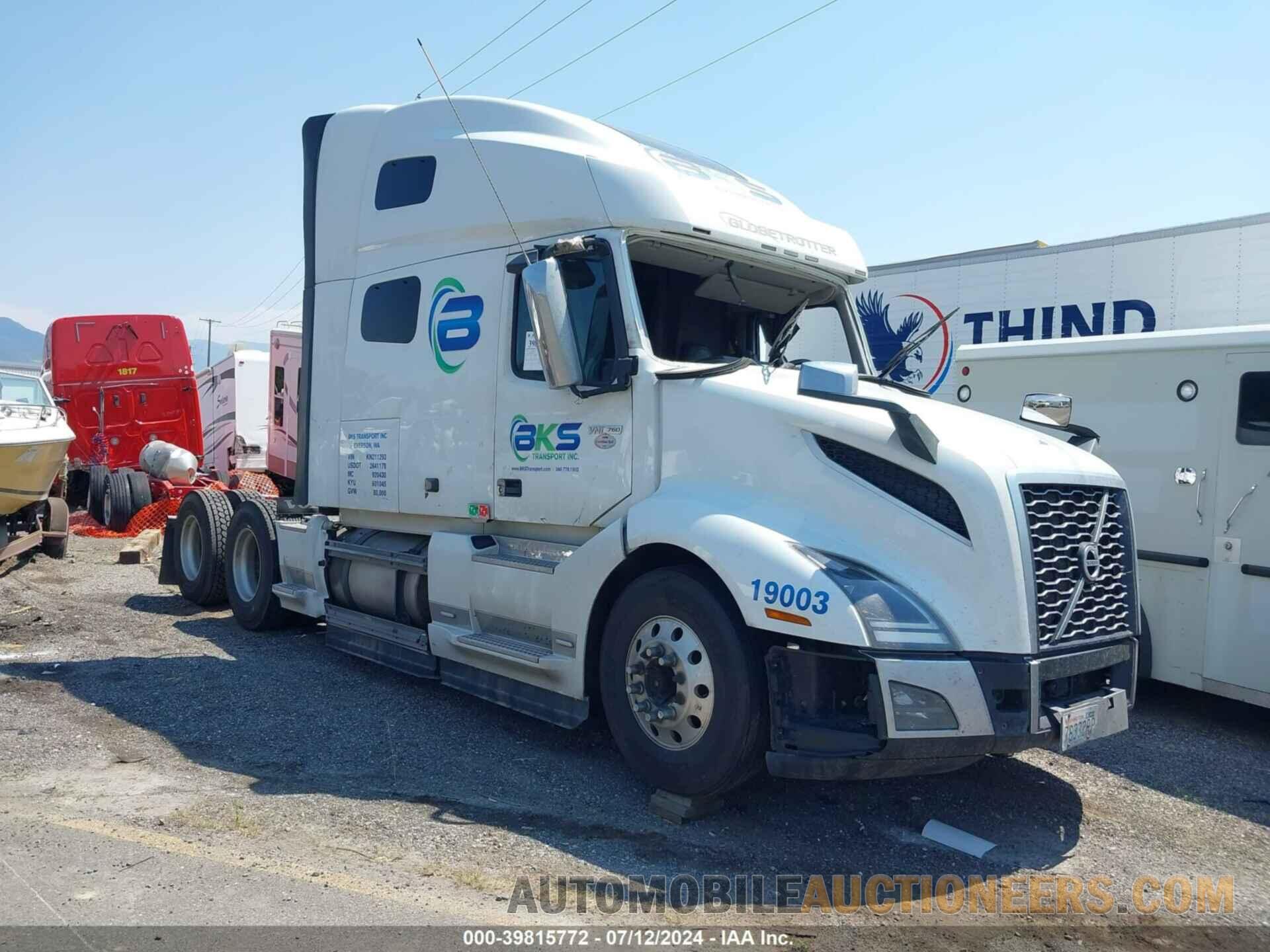 4V4NC9EH6KN211293 VOLVO VNL 2019