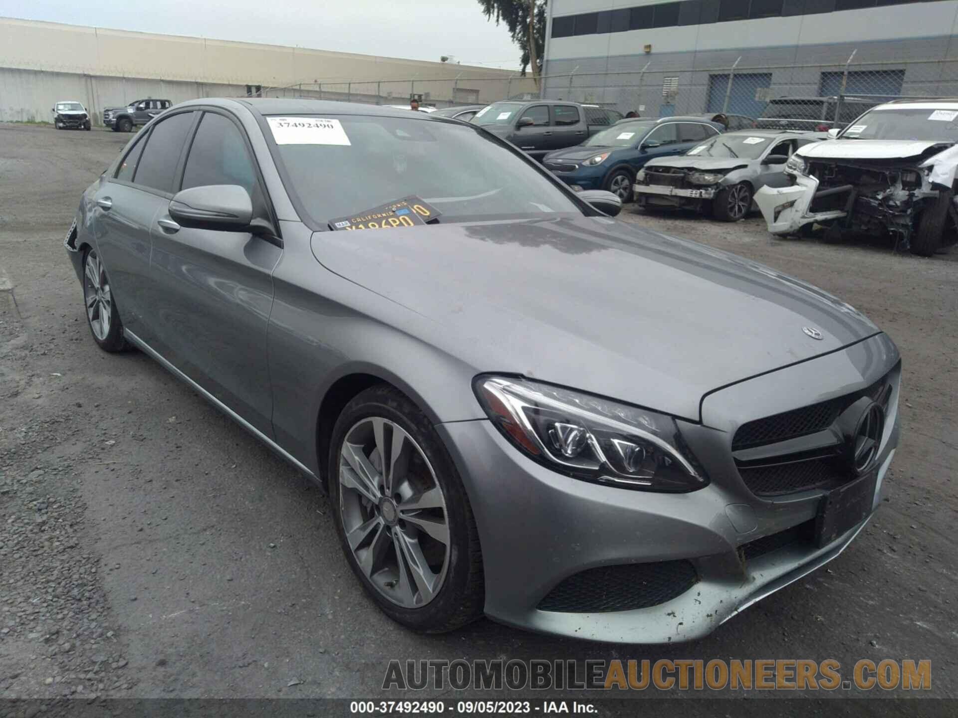 55SWF4HB0GU150819 MERCEDES-BENZ C-CLASS 2016