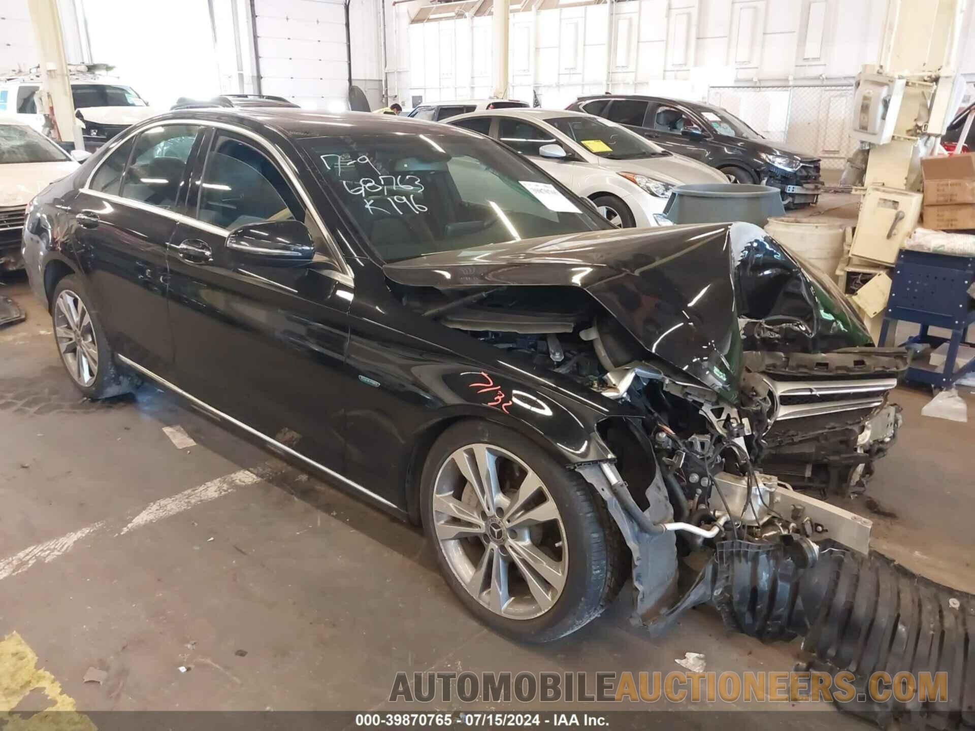 55SWF4HB2JU241095 MERCEDES-BENZ C 350E 2018