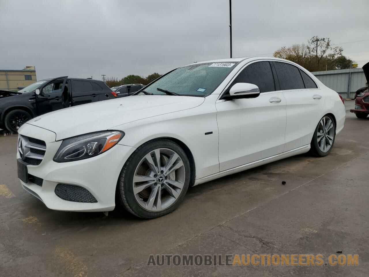 55SWF4HB2JU262710 MERCEDES-BENZ C-CLASS 2018