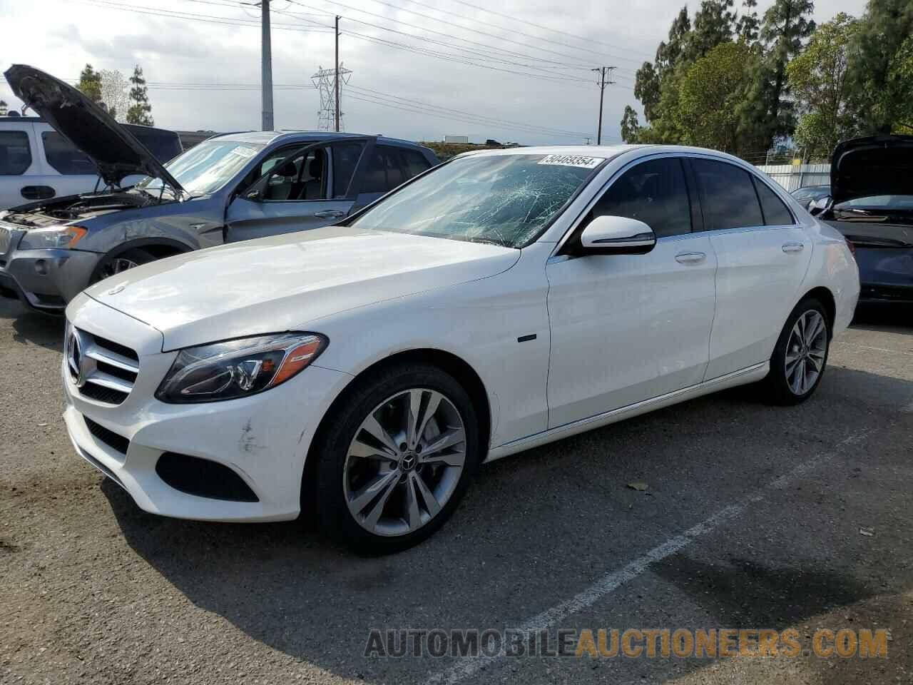 55SWF4HB2JU270516 MERCEDES-BENZ C-CLASS 2018