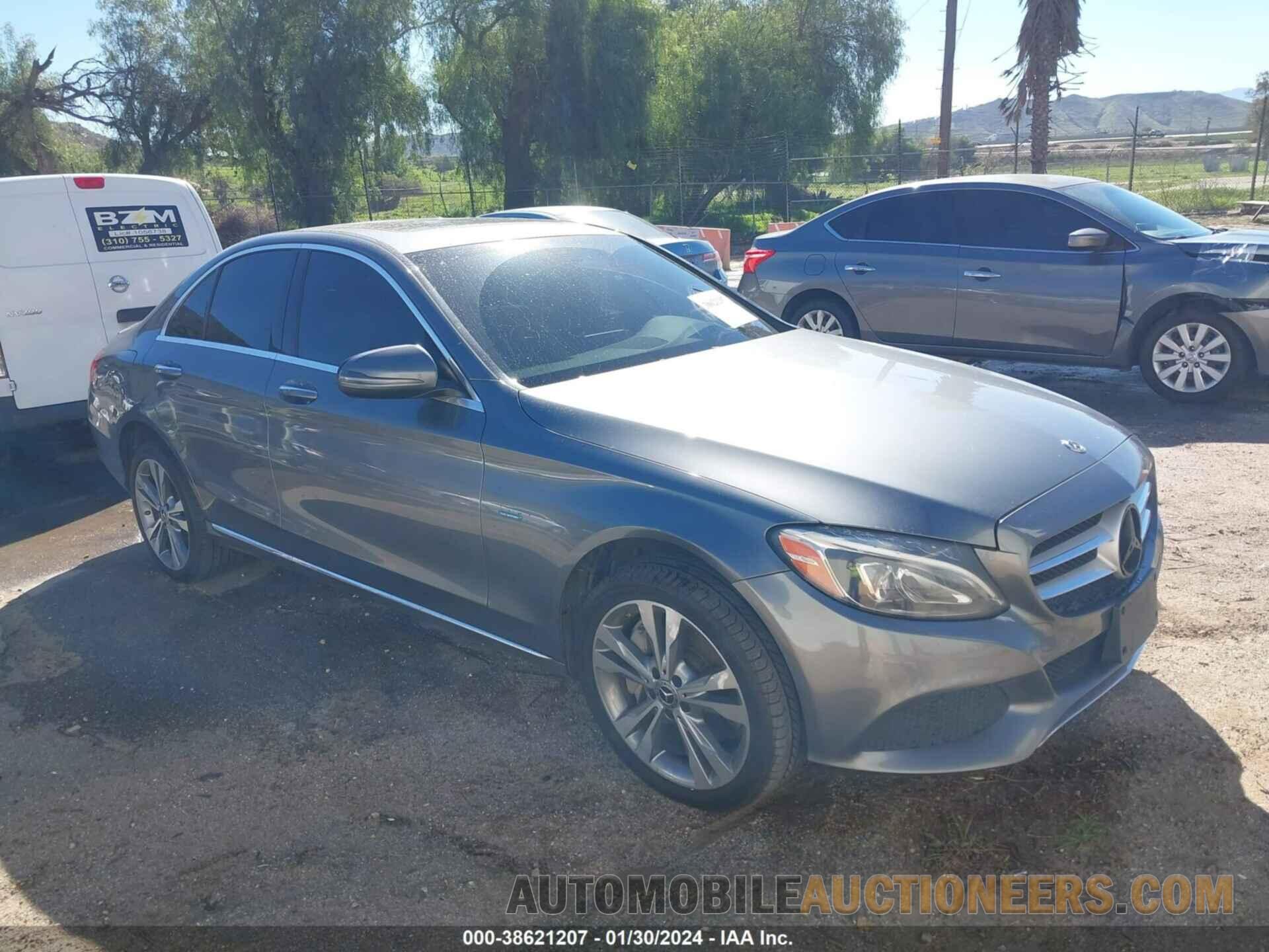 55SWF4HB3JU241123 MERCEDES-BENZ C 350E 2018