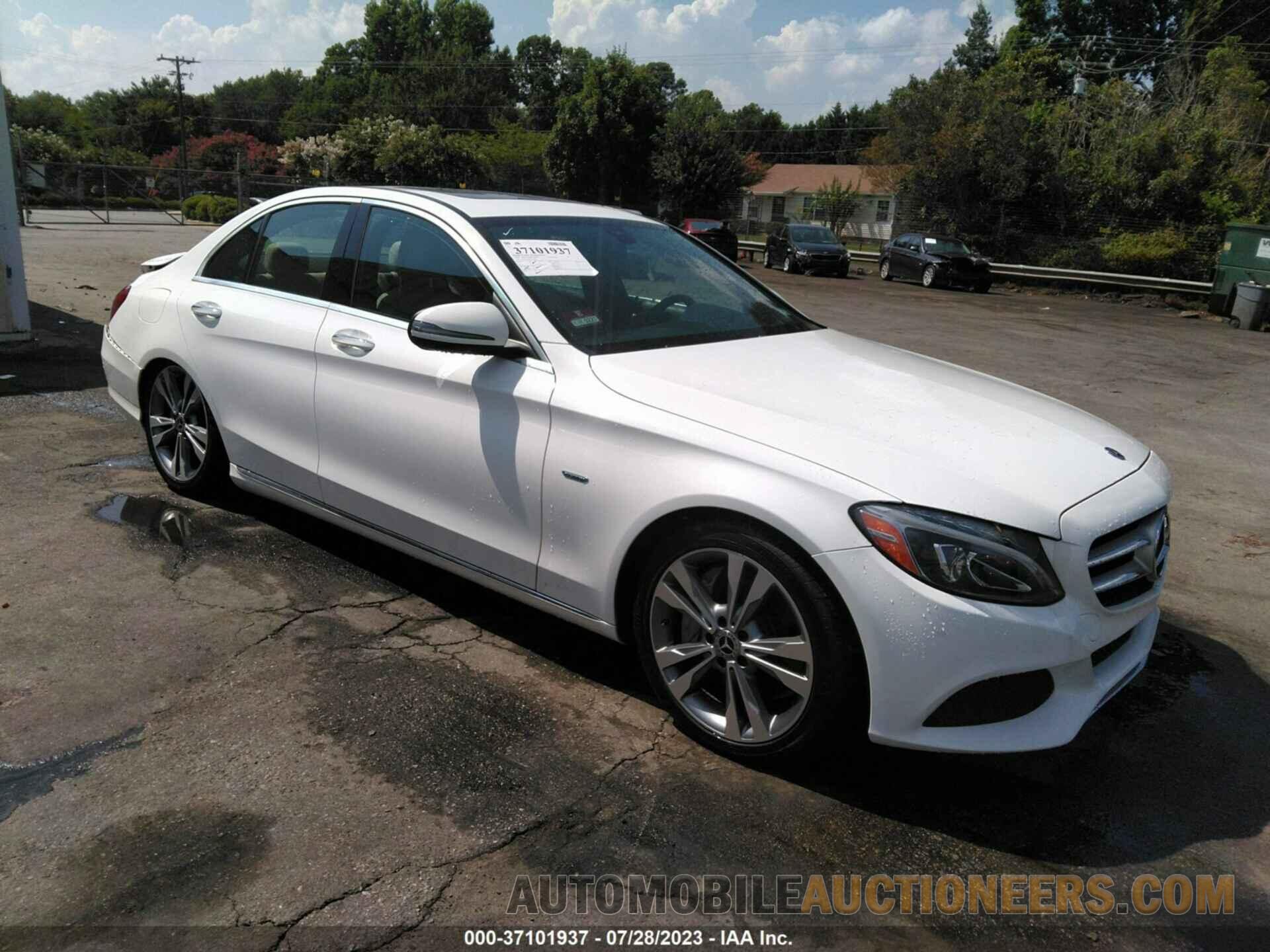 55SWF4HB4JU237663 MERCEDES-BENZ C-CLASS 2018