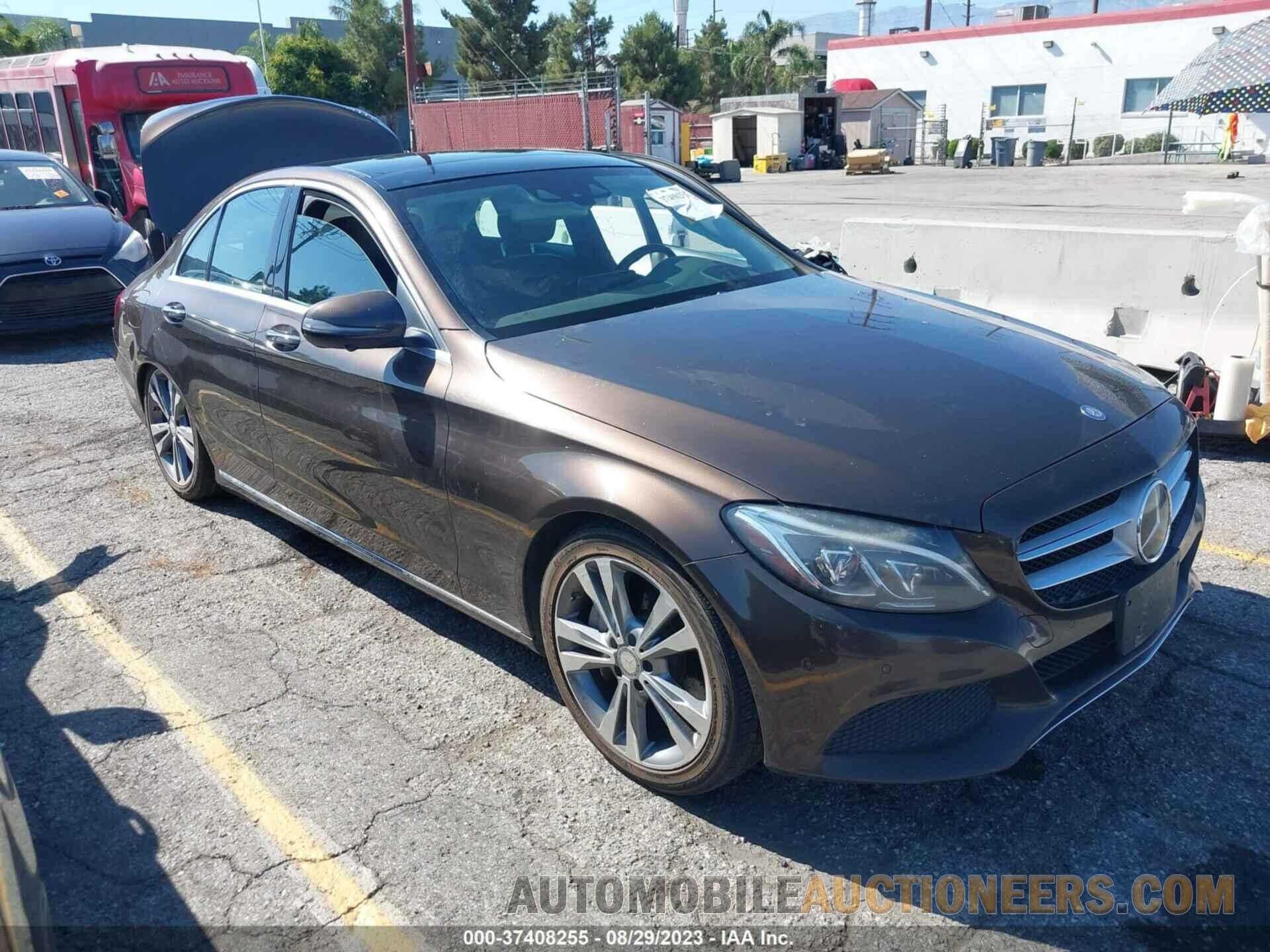 55SWF4HB5GU065412 MERCEDES-BENZ C-CLASS 2016